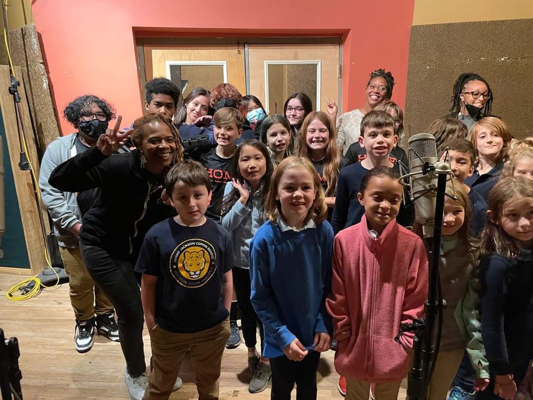 The new PBS cartoon, Lyla in the Loop, features a theme song sung