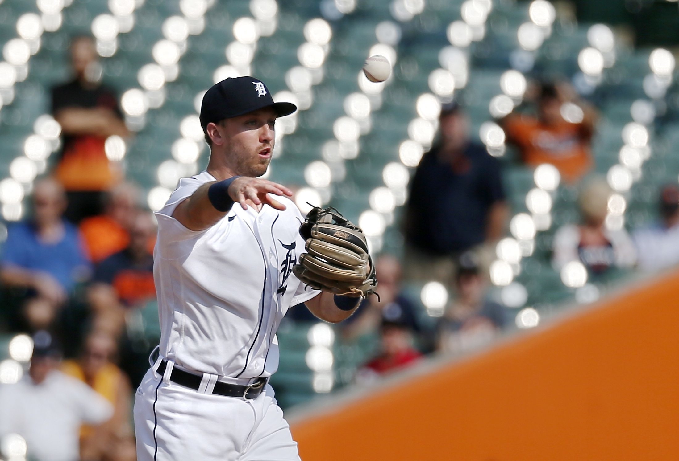 Detroit Tigers' Nick Maton, from Phillies trade, can hit any fastball