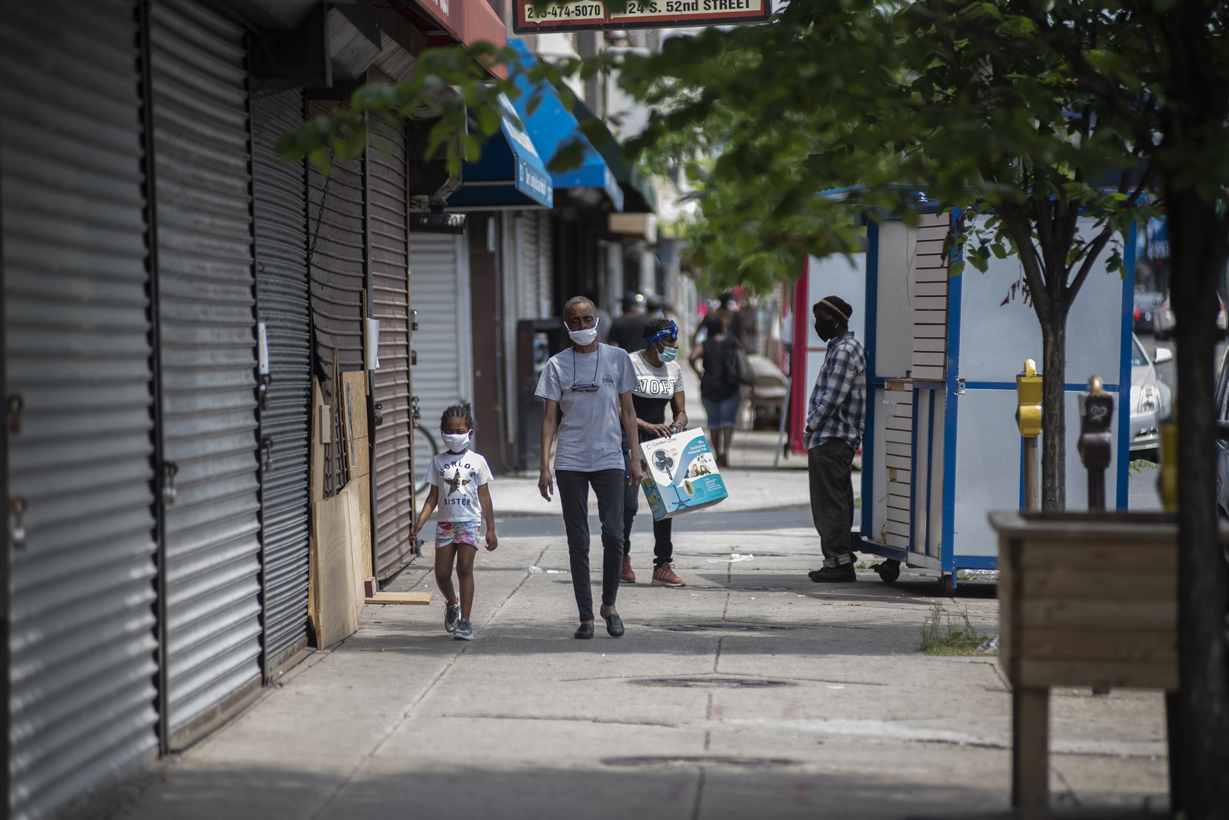 West Phillys historic black corridor looks to rebuild after unrest and pandemic photo