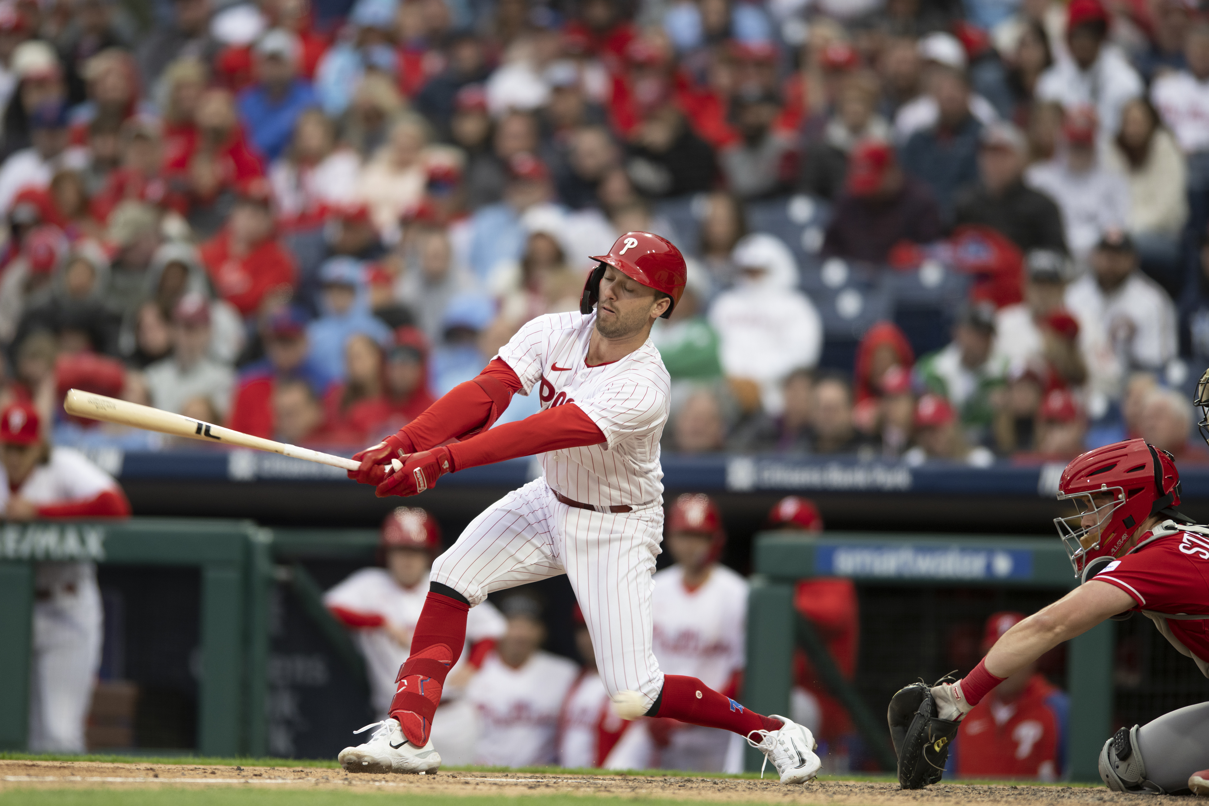 Phillies' Darick Hall to have thumb surgery; Kody Clemens will