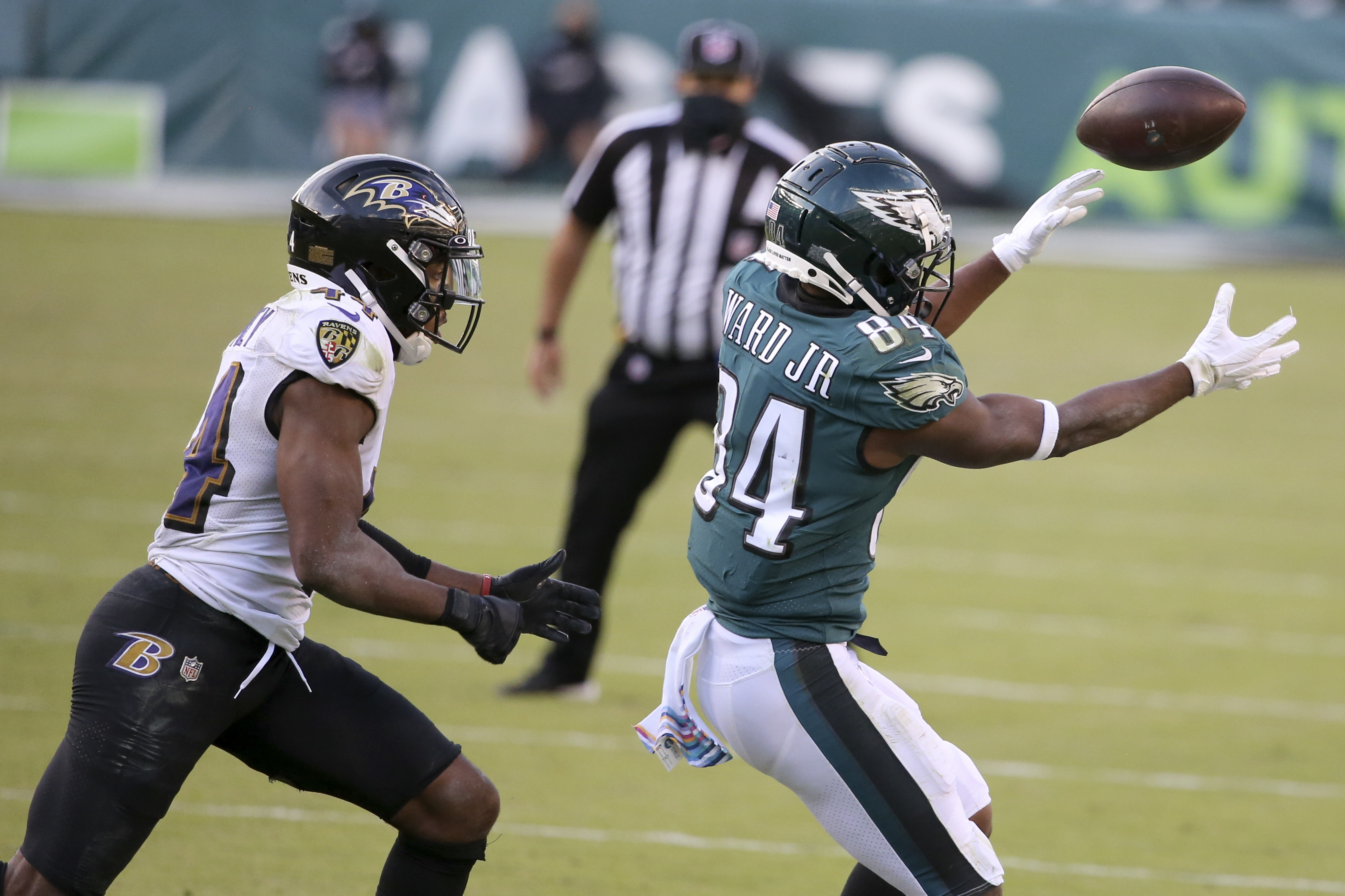 Baltimore Ravens' Matthew Judon (99) during an NFL football game against  the Philadelphia Eagles, Sunday, Oct. 18, 2020, in Philadelphia. The Ravens  defeated the Eagles 30-28. (AP Photo/Rich Schultz Stock Photo - Alamy