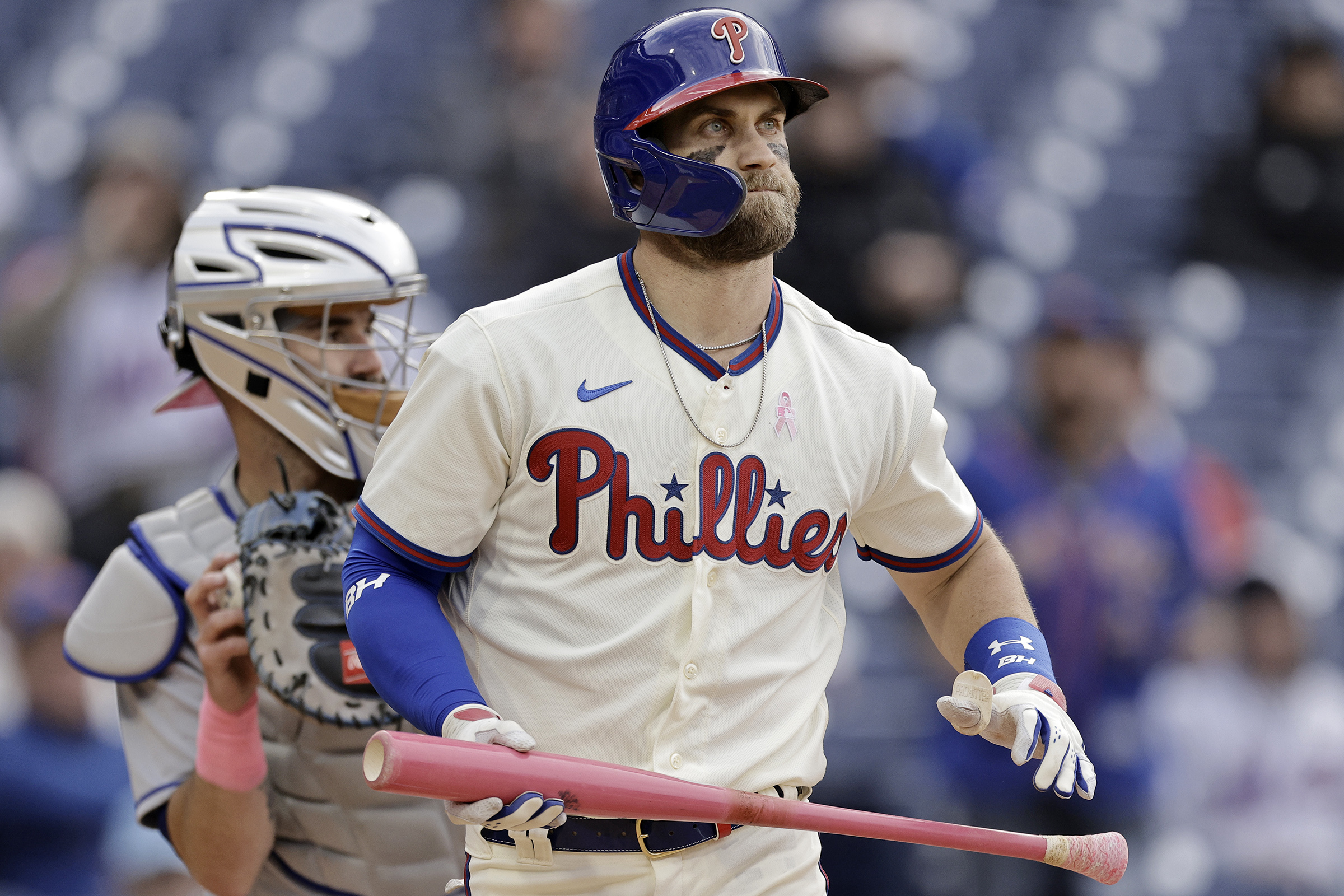 Bryce Harper Has Tear In UCL, Won't Throw For Four Weeks - MLB Trade Rumors