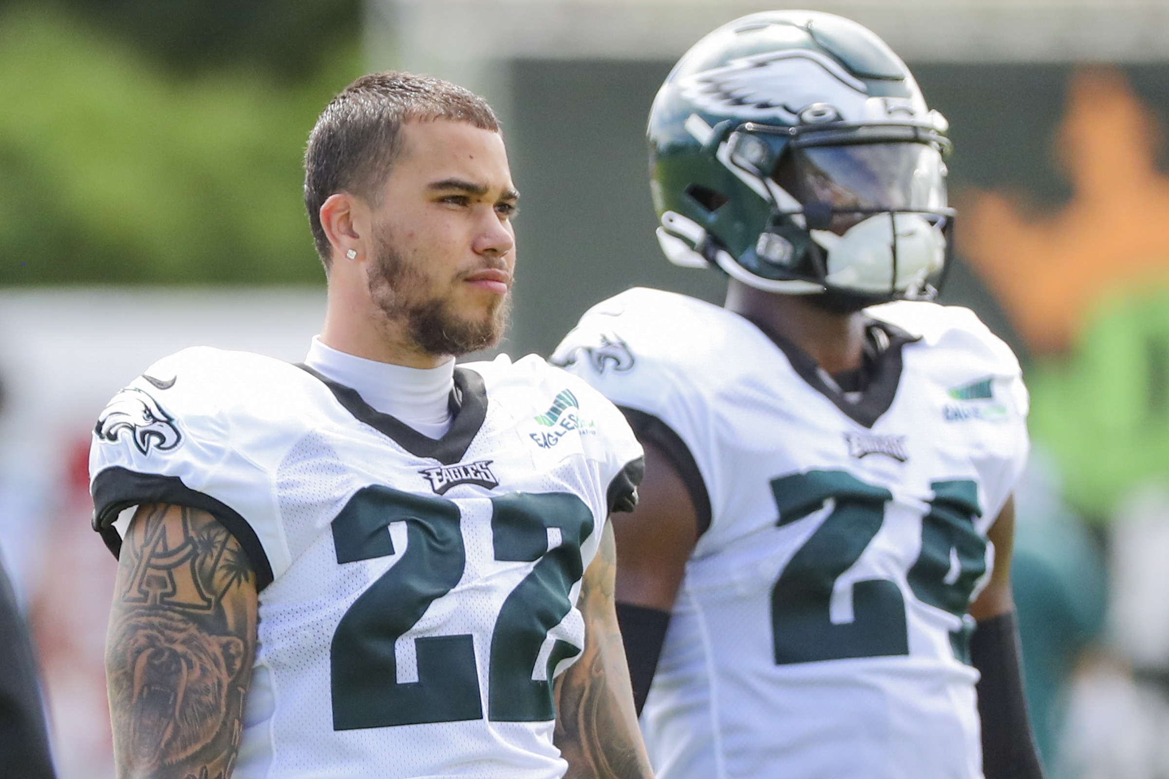 Eagles from the 2022 roster with minimal job security following