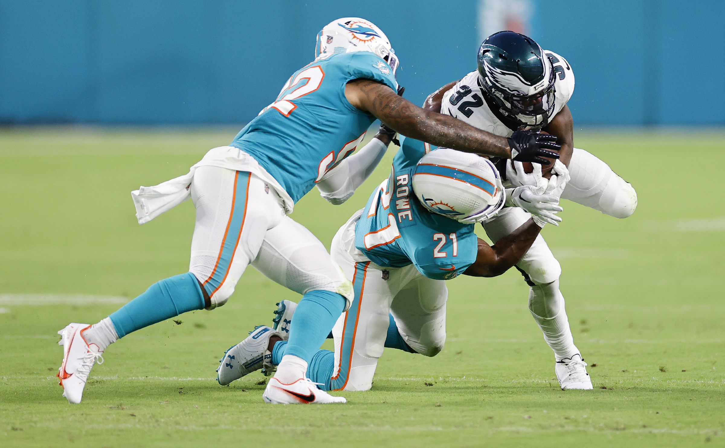 Eagles backups surrender early lead to Dolphins in 48-10 preseason finale  blowout