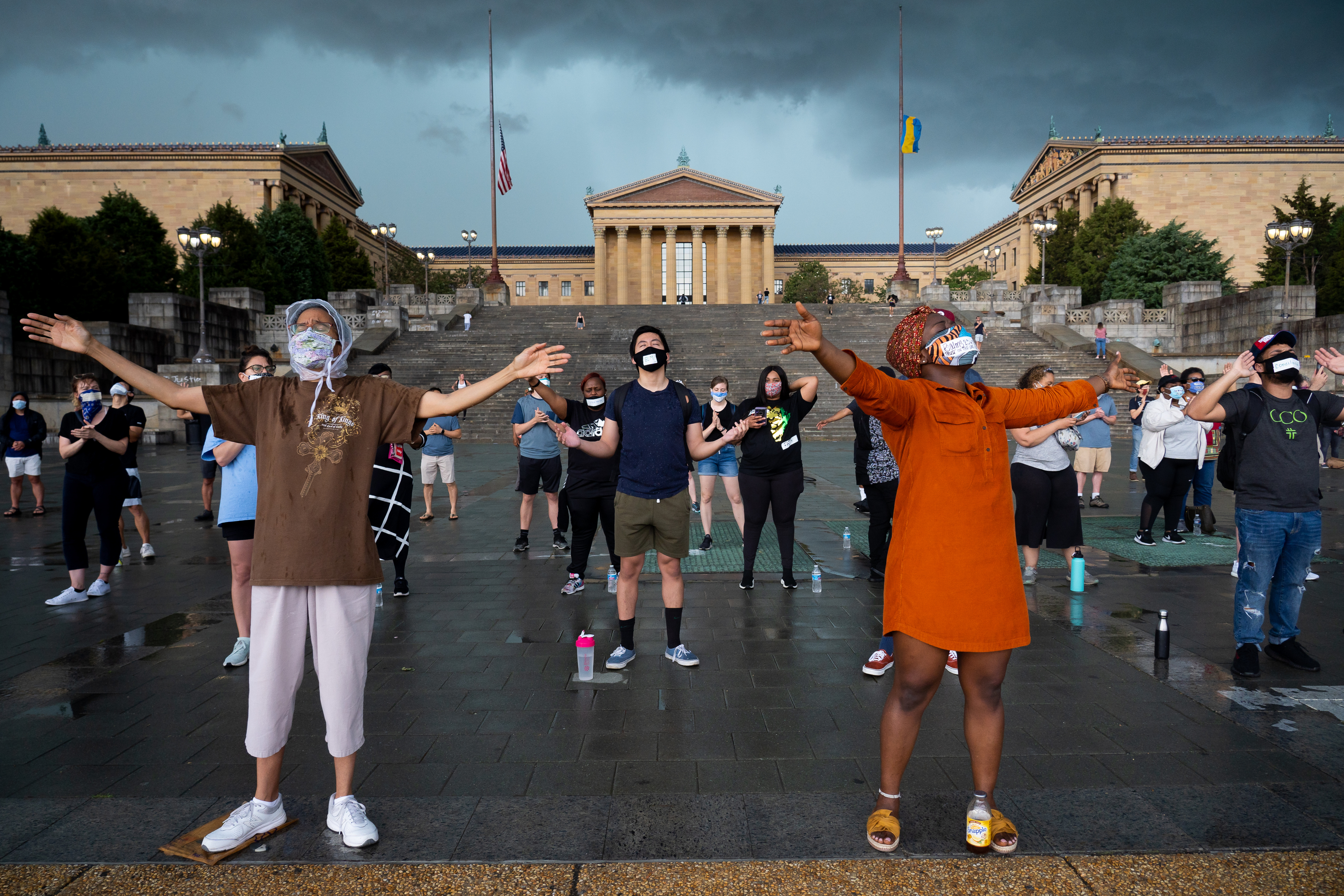 Protesters in body paint to visit Philadelphia City Hall today