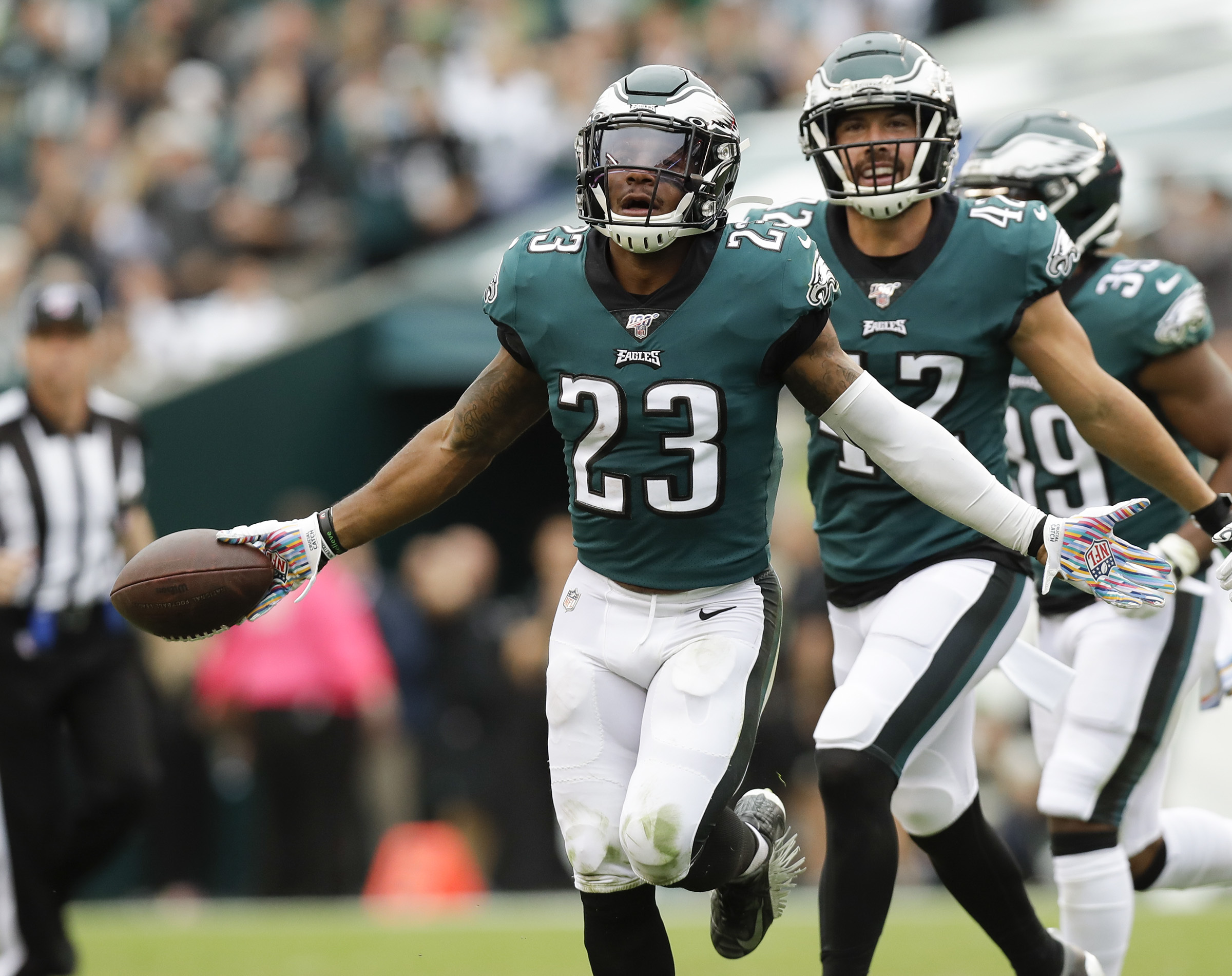 Eagles' Rodney McLeod Recognized For His Work In The Community