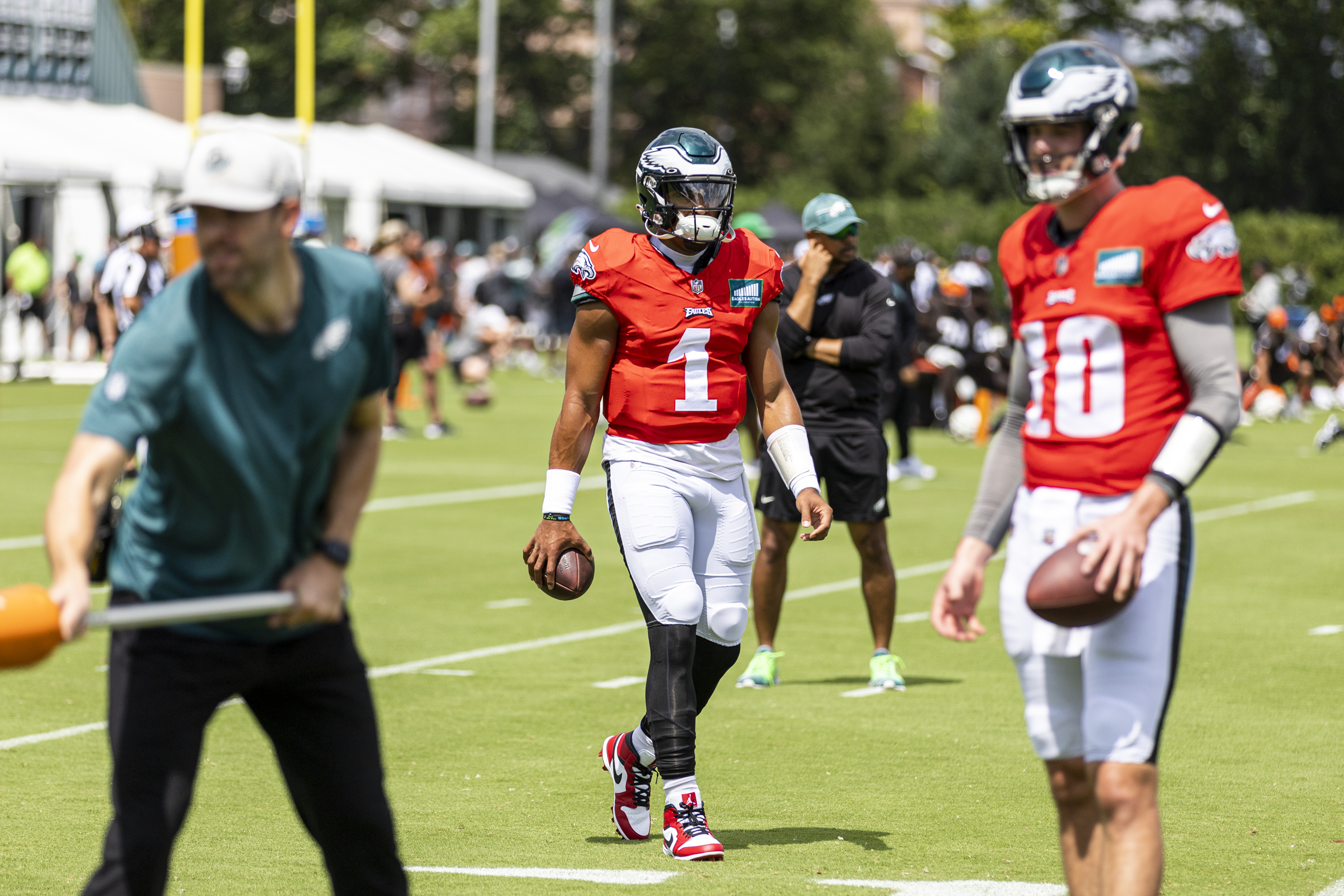 Eagles Nation on X: Reed Blankenship has now intercepted DeShaun Watson 3  times in the past 2 days of joint practices with the #Browns, including  twice today. #Eagles  / X