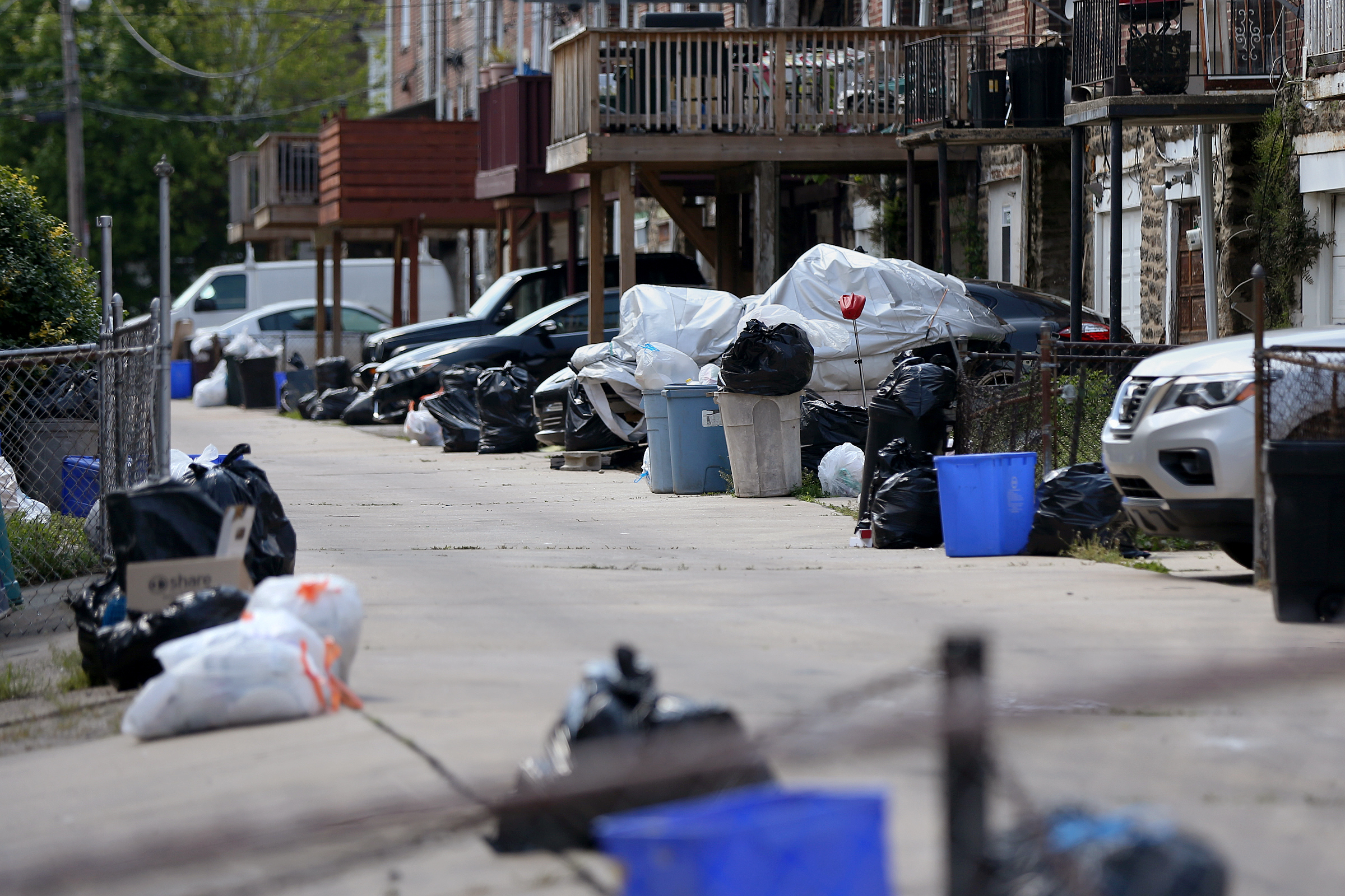 Philadelphia&rsquo;s trash collection is days behind schedule as 