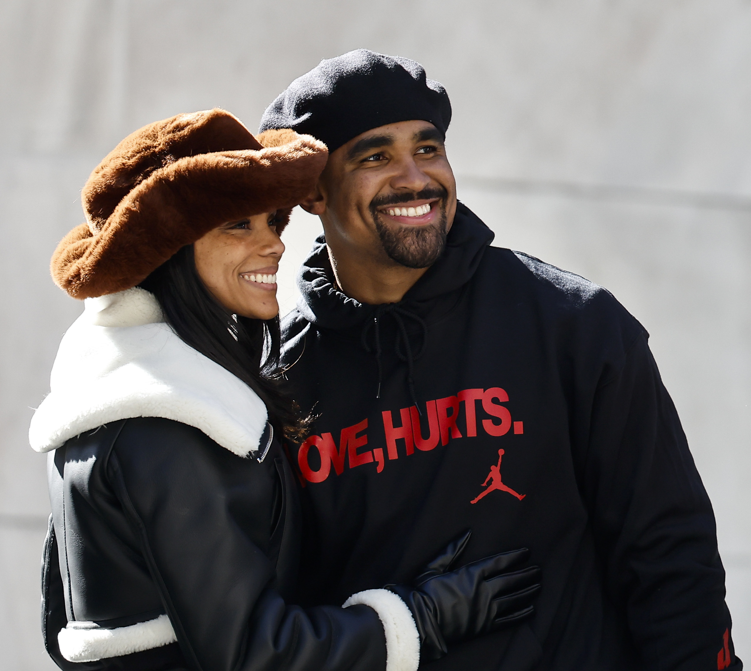 Eagles quarterback Jalen Hurts officially announces his marriage to Bry  Burrows