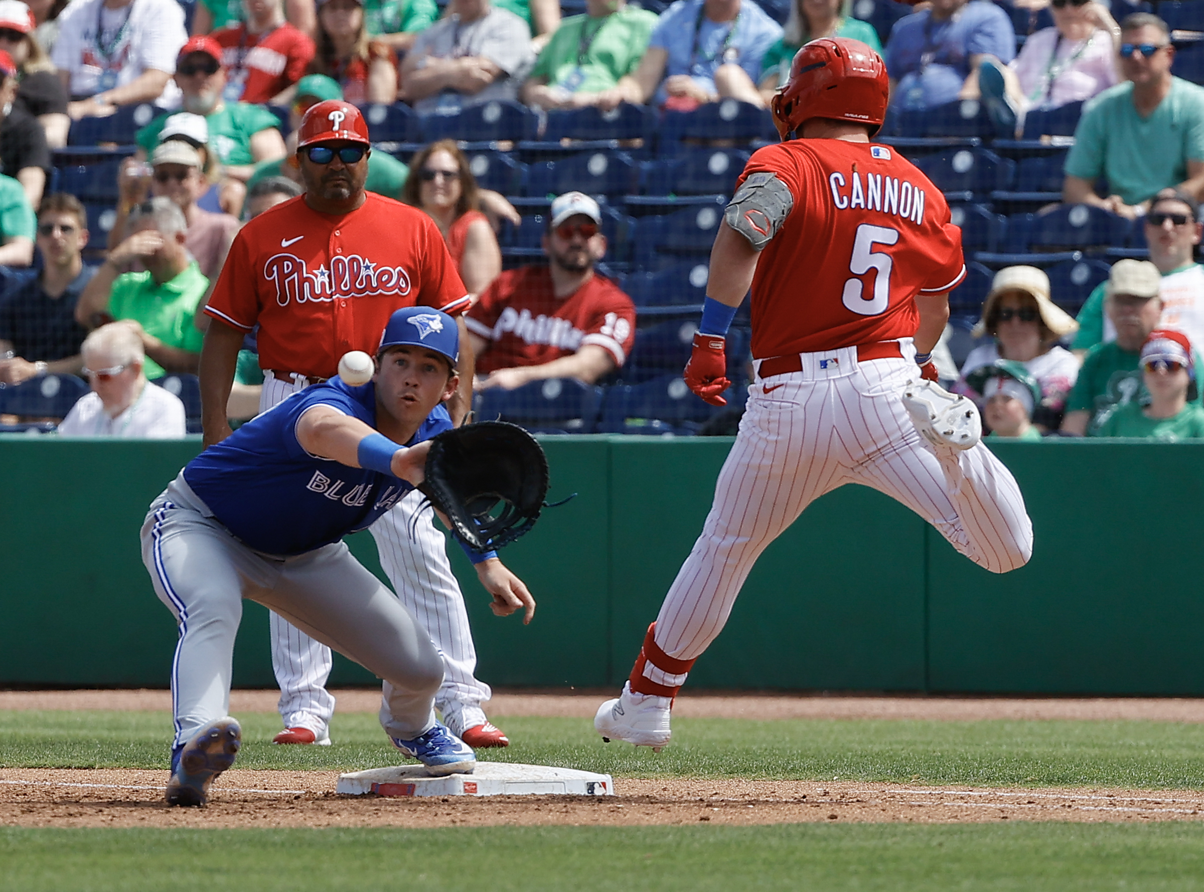 Photos from the Phillies St. Patrick's Day spring training split