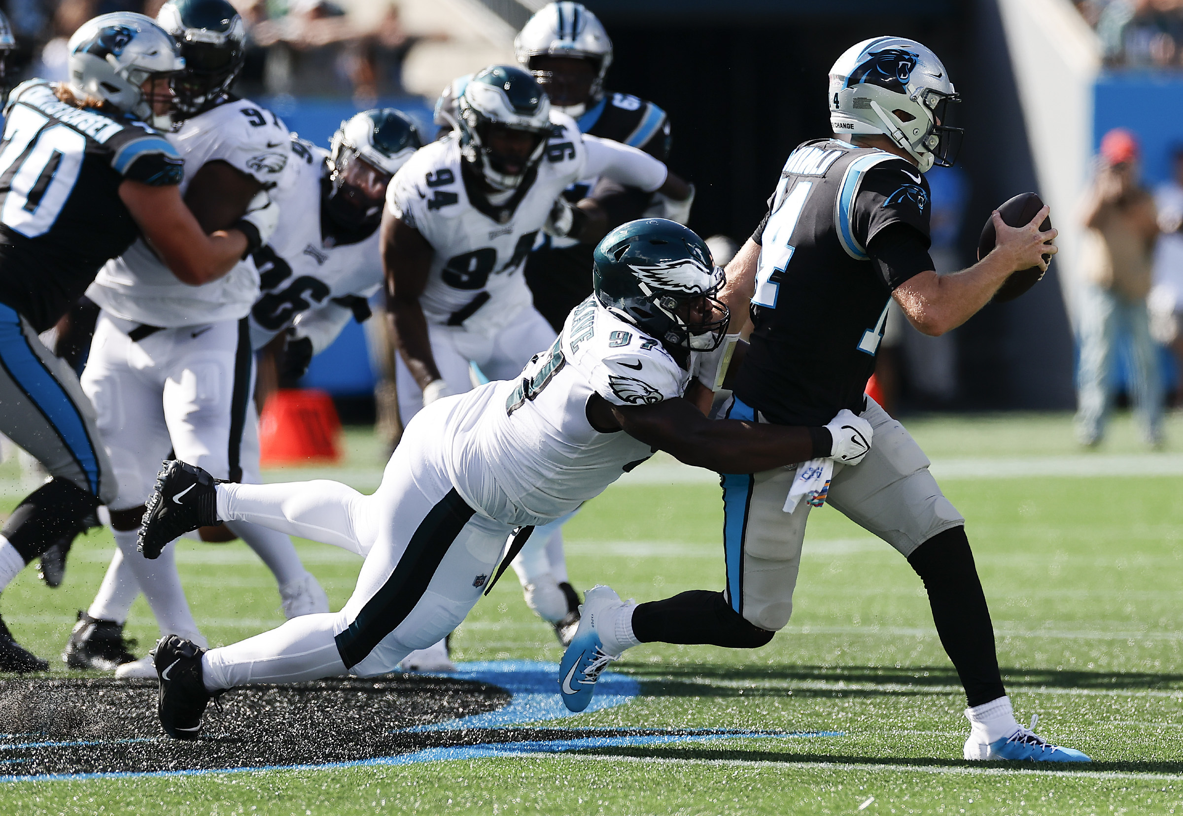 Eagles defeat Panthers, 7 takeaways: It's time to give Jonathan Gannon,  Fletcher Cox some credit 