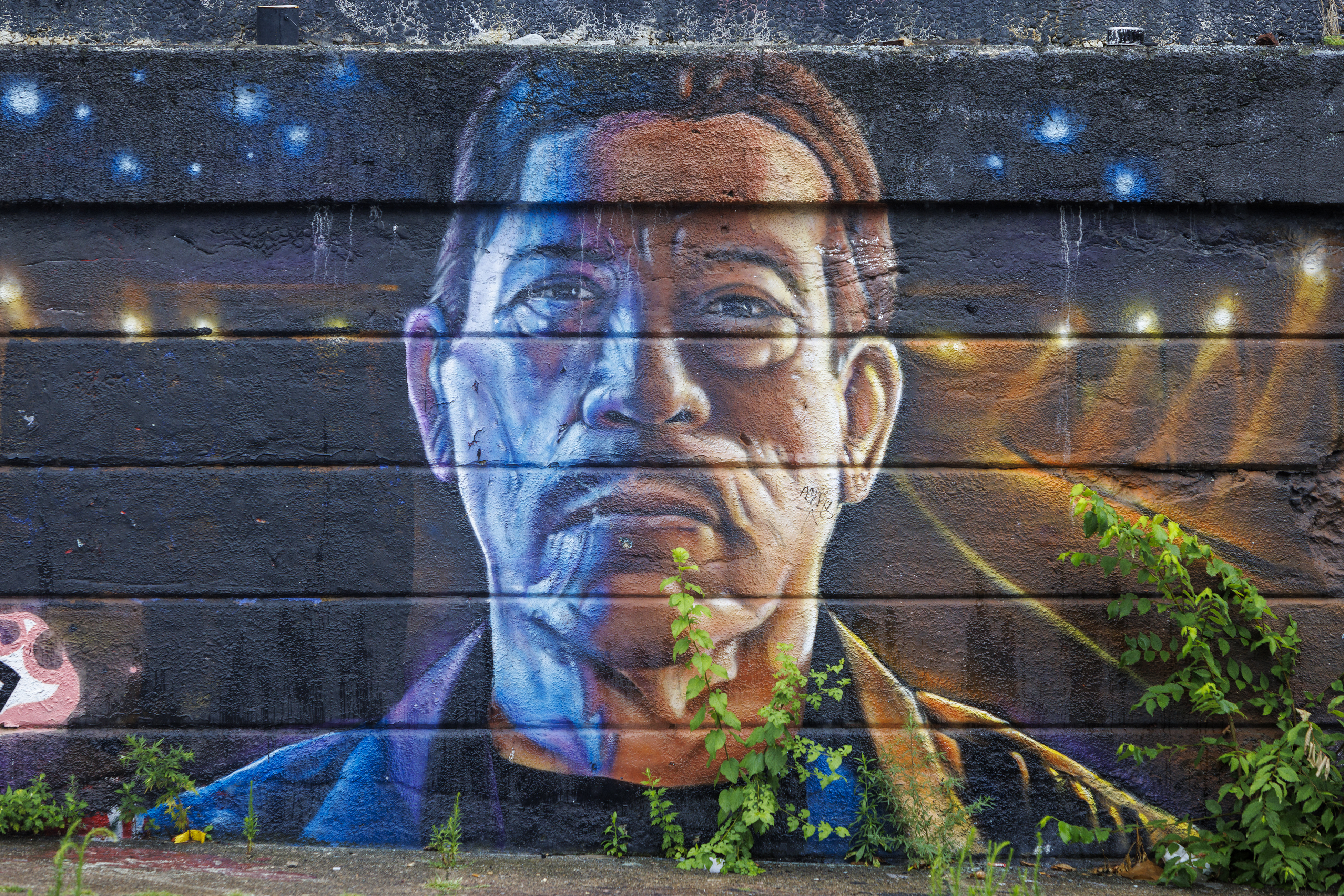 Why is there a Danny Trejo mural in Philadelphia?
