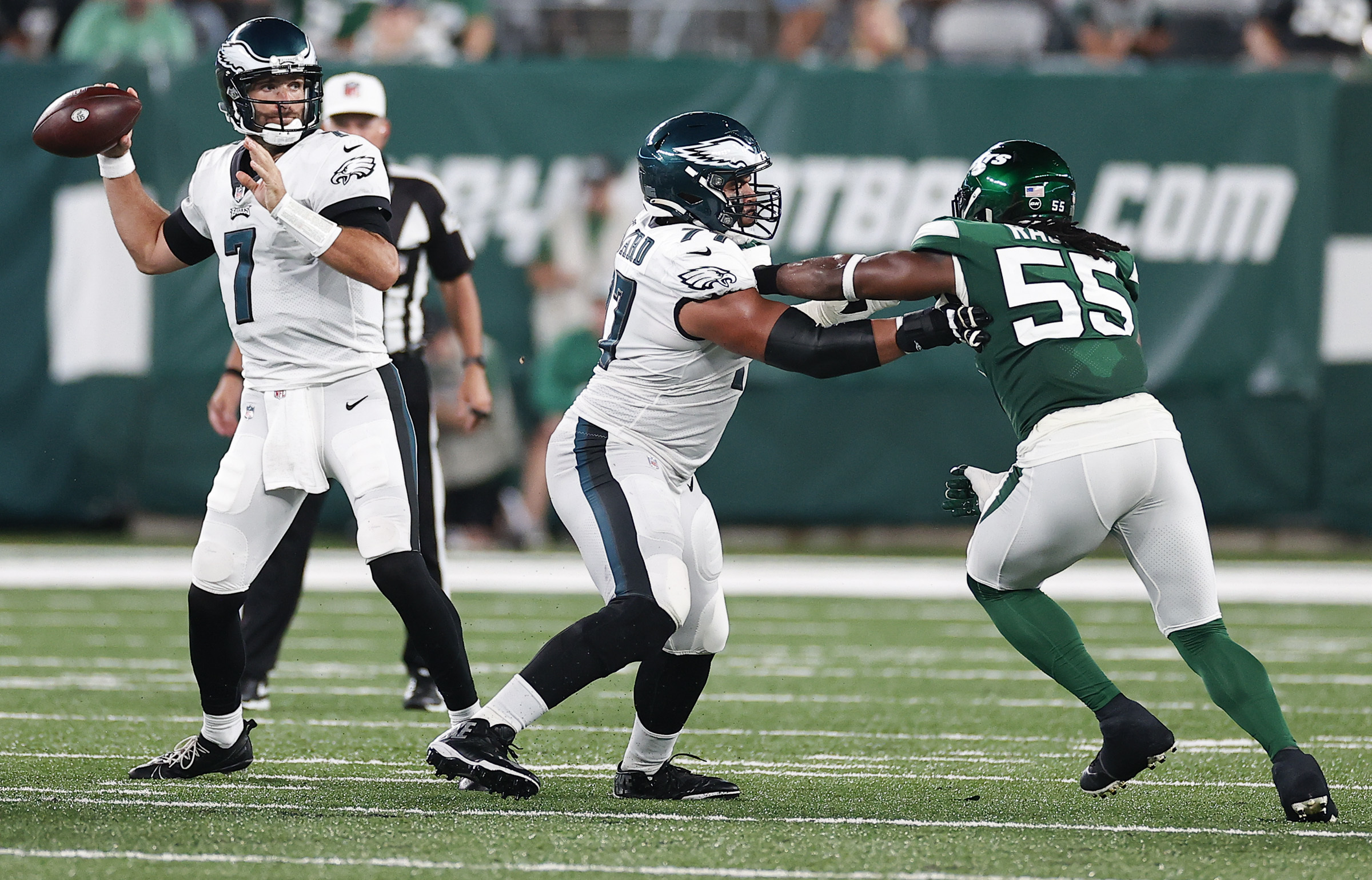 Eagles-Jets instant analysis: Offensive depth chart clarity, J.J. Arcega- Whiteside stock rising before cutdown day?