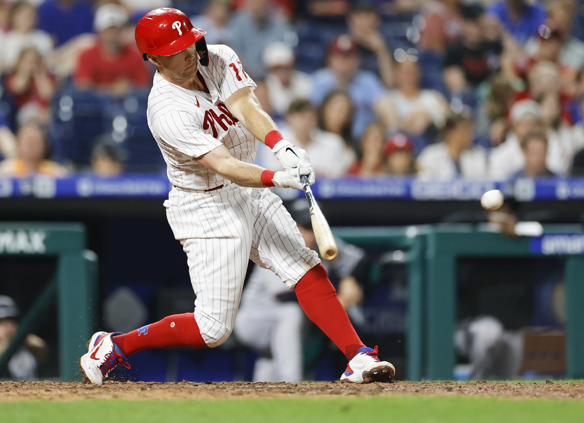 Phillies' Rhys Hoskins deserved a magical playoff moment. And he got it  with one swing in Game 3.