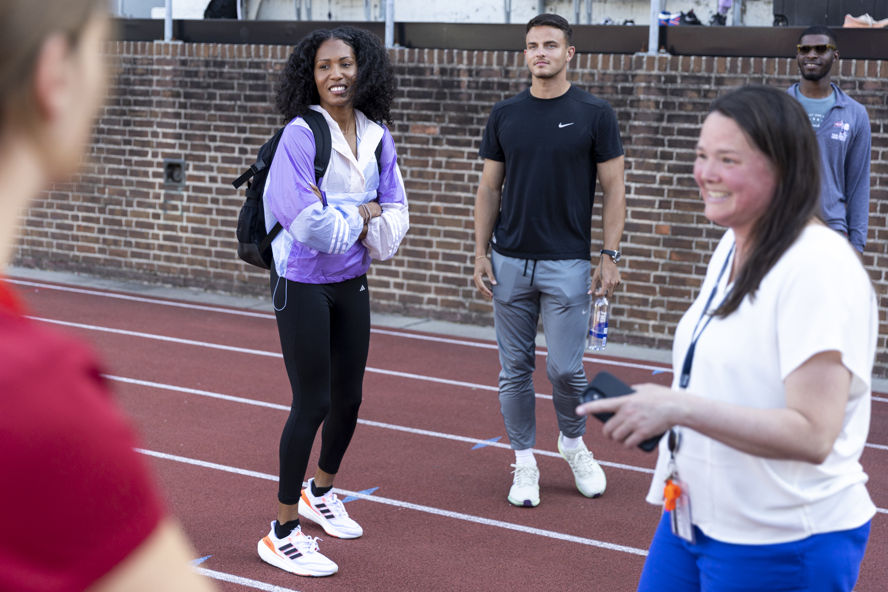 Olympian Devon Allen plans to compete in races, including the Penn Relays,  during the Eagles offseason