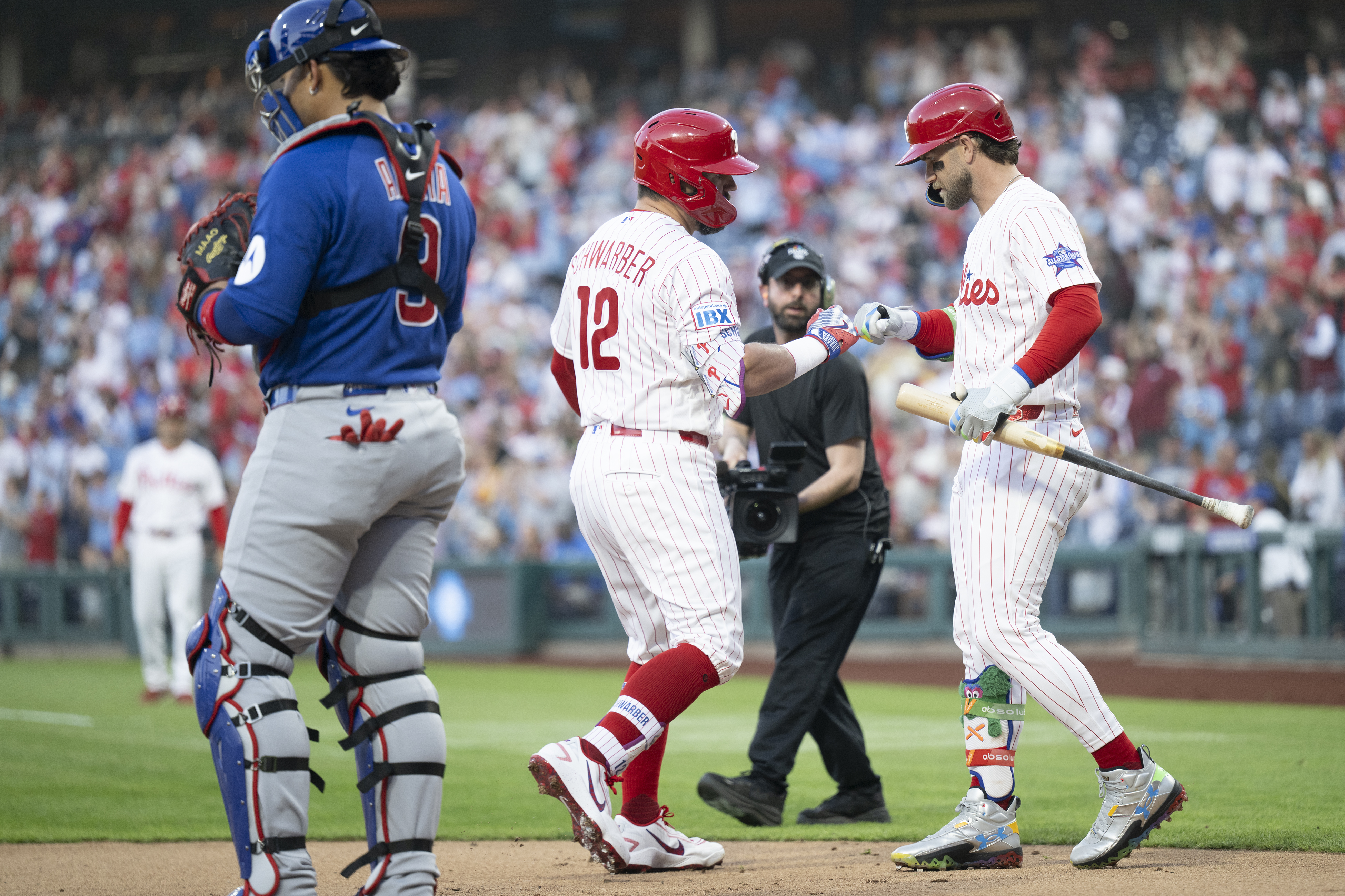 Beautiful Phillies’ Schwarber Homers Twice In An Inning; Harper Hits For Cycle Abstract Art Beautiful Phillies’ Schwarber Homers Twice In An Inning; Harper Hits For Cycle Abstract Art