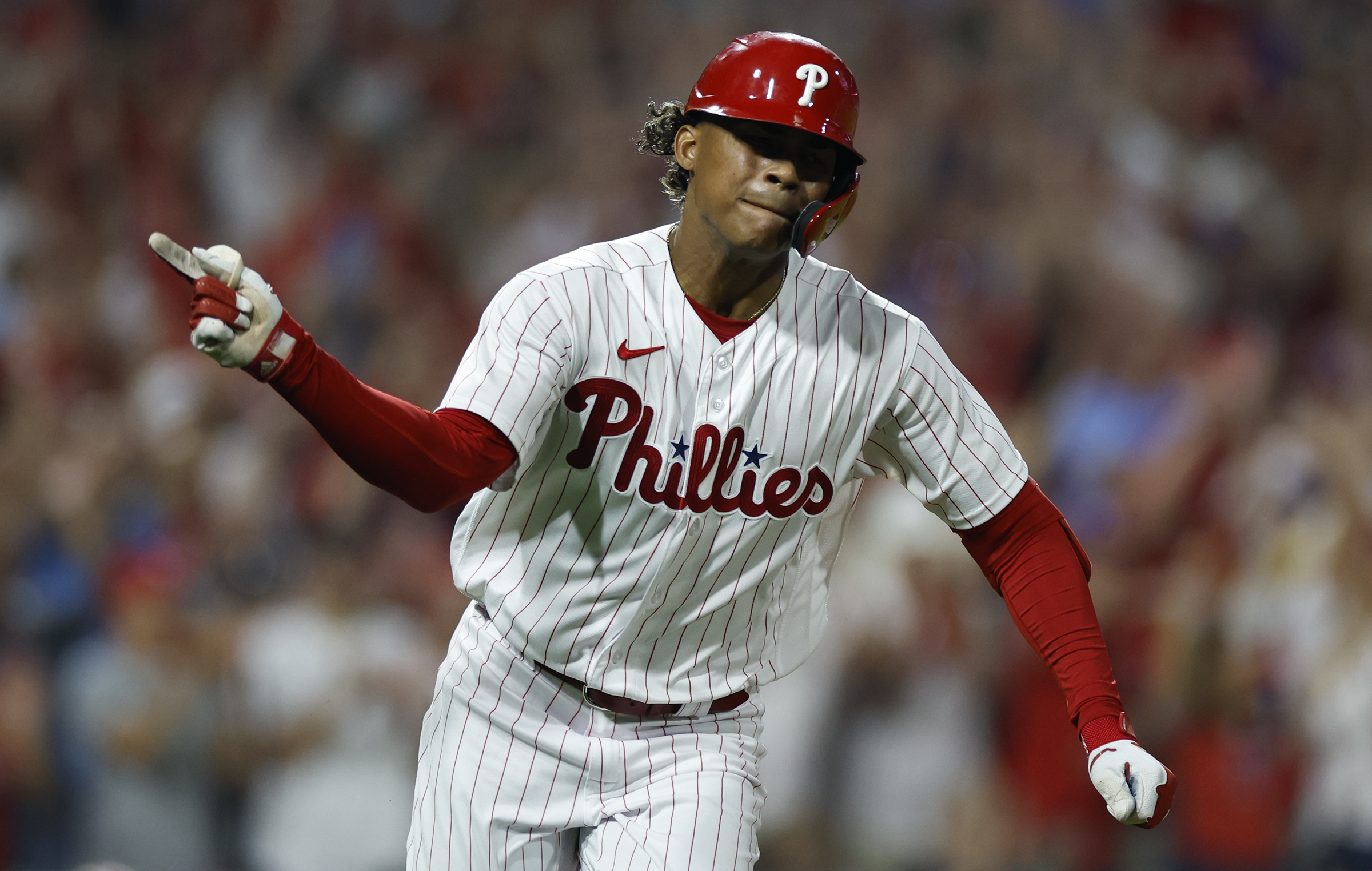 Cristian Pache - Philadelphia Phillies Left Fielder - ESPN