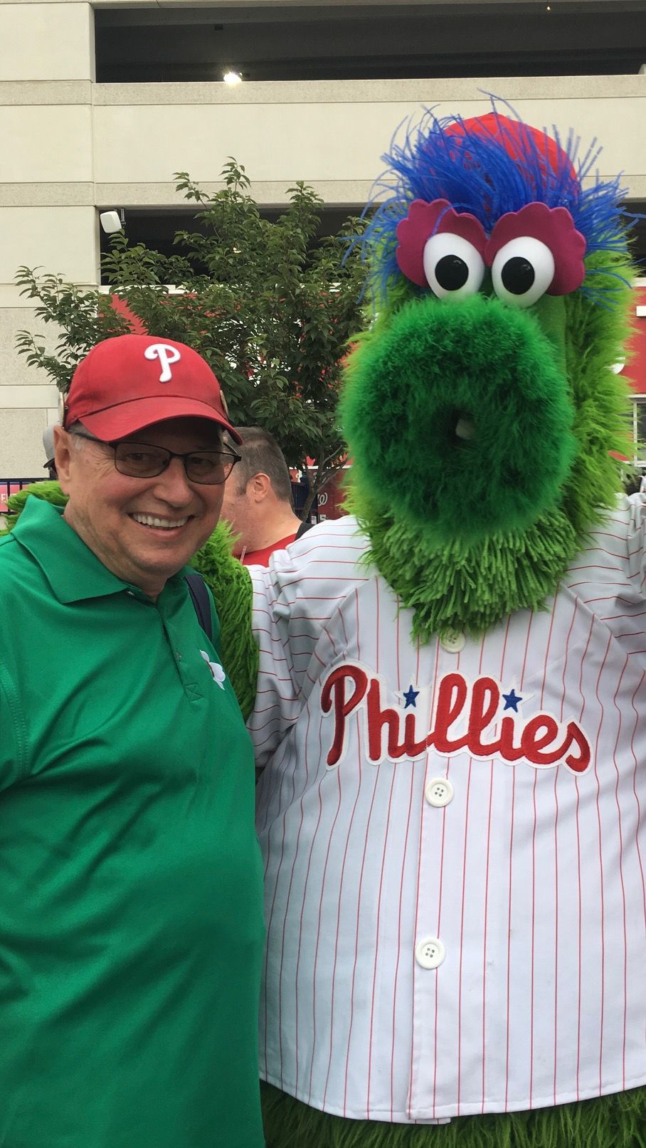 Bryce Harper surprises Phillie Phanatic with birthday present - 6abc  Philadelphia