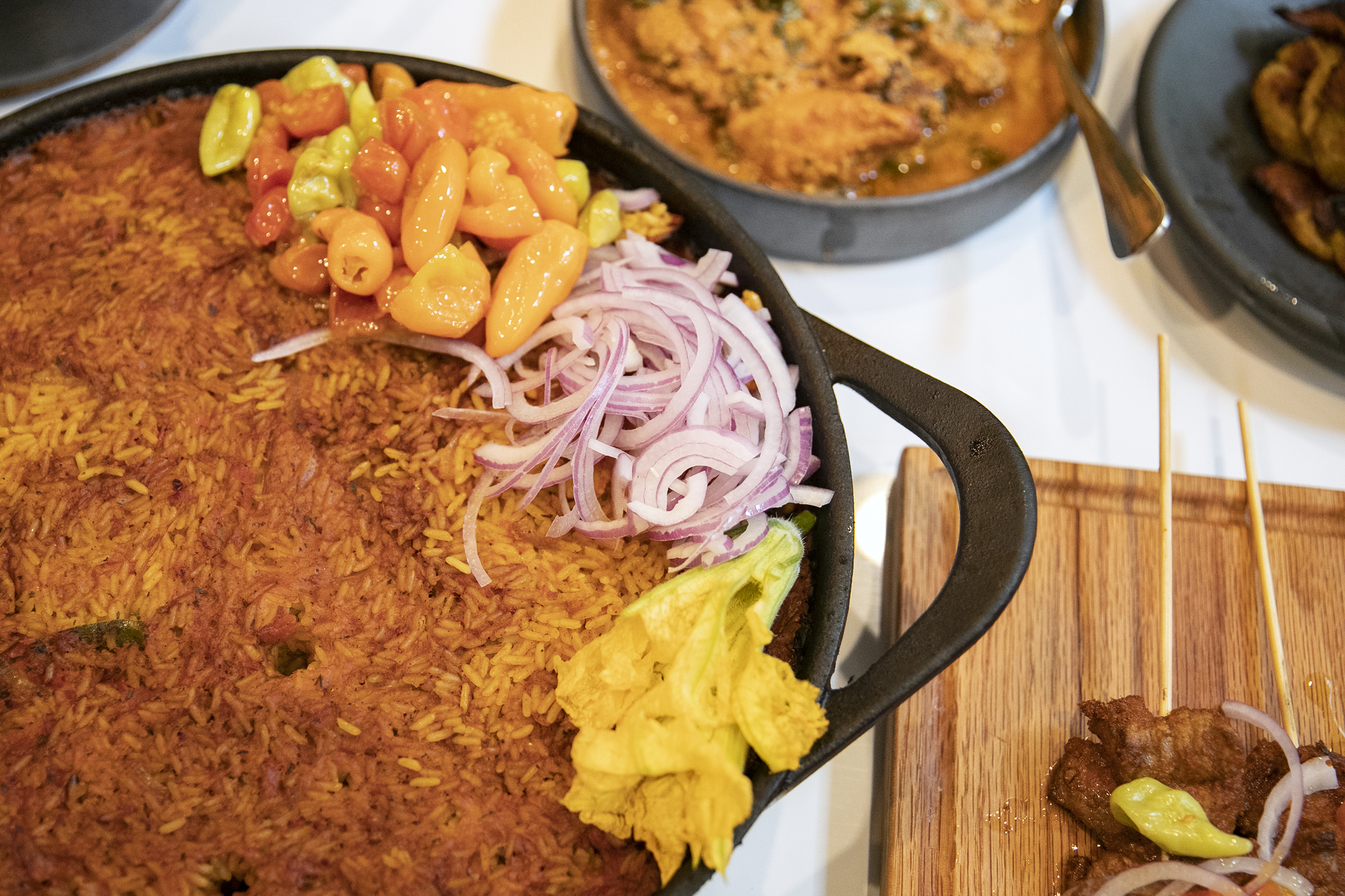 A Nigerian feast starts with Jollof rice photo