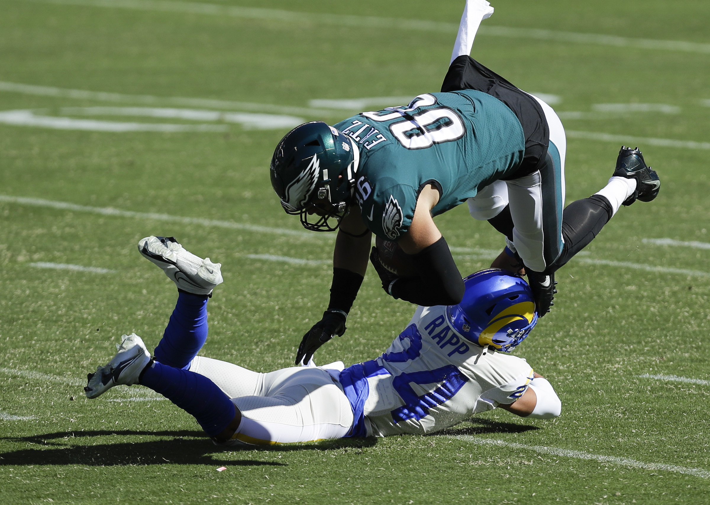 Philadelphia Eagles struggle vs. Rams' run offense in Week 2 loss