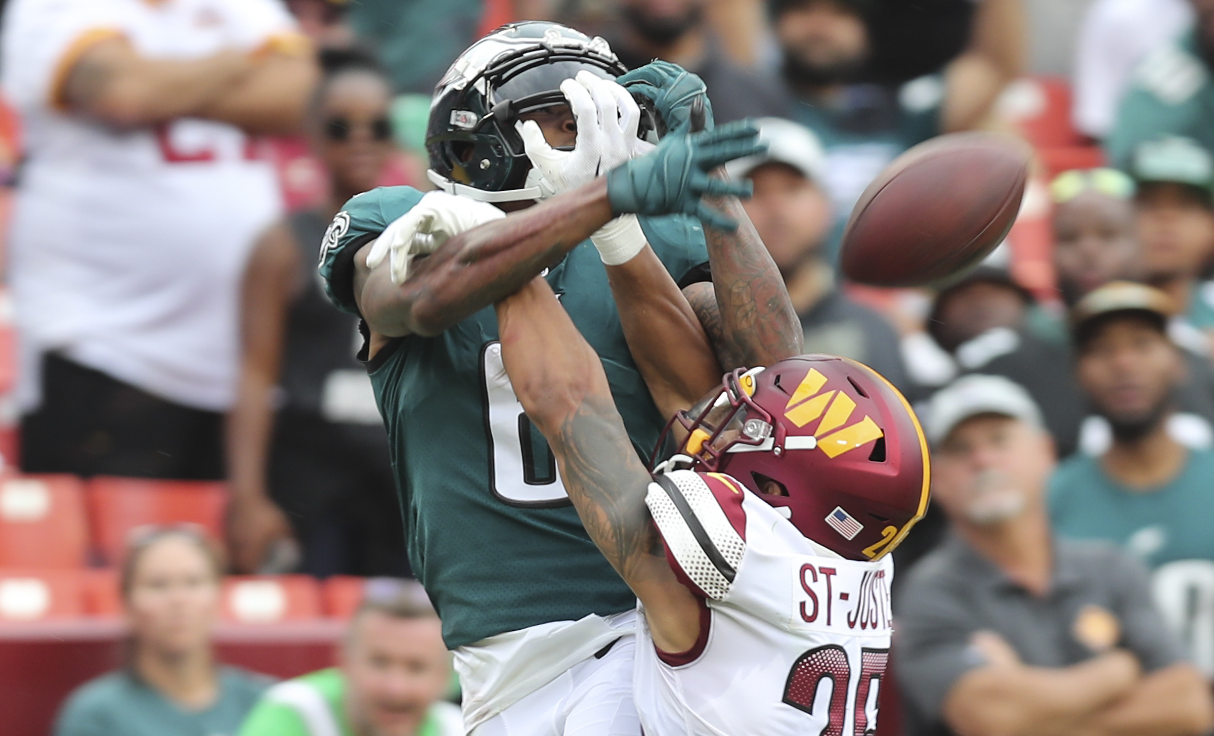 Eagles-Commanders: Birds defense, DeVonta Smith dominate in 24-8 win vs.  Carson Wentz