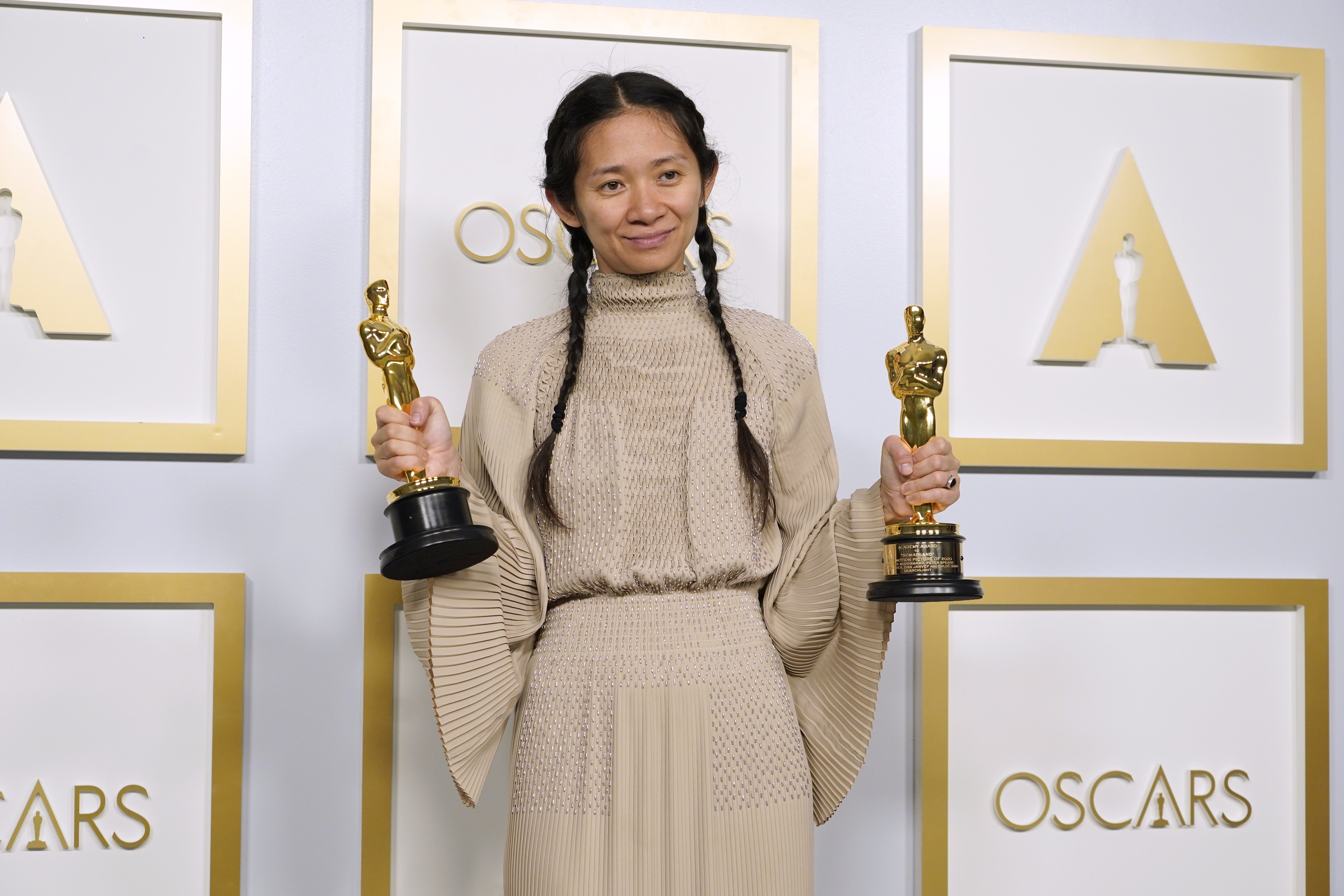 2021 Oscars winners: 'Nomadland,' Chloe Zhao, and Anthony Hopkins