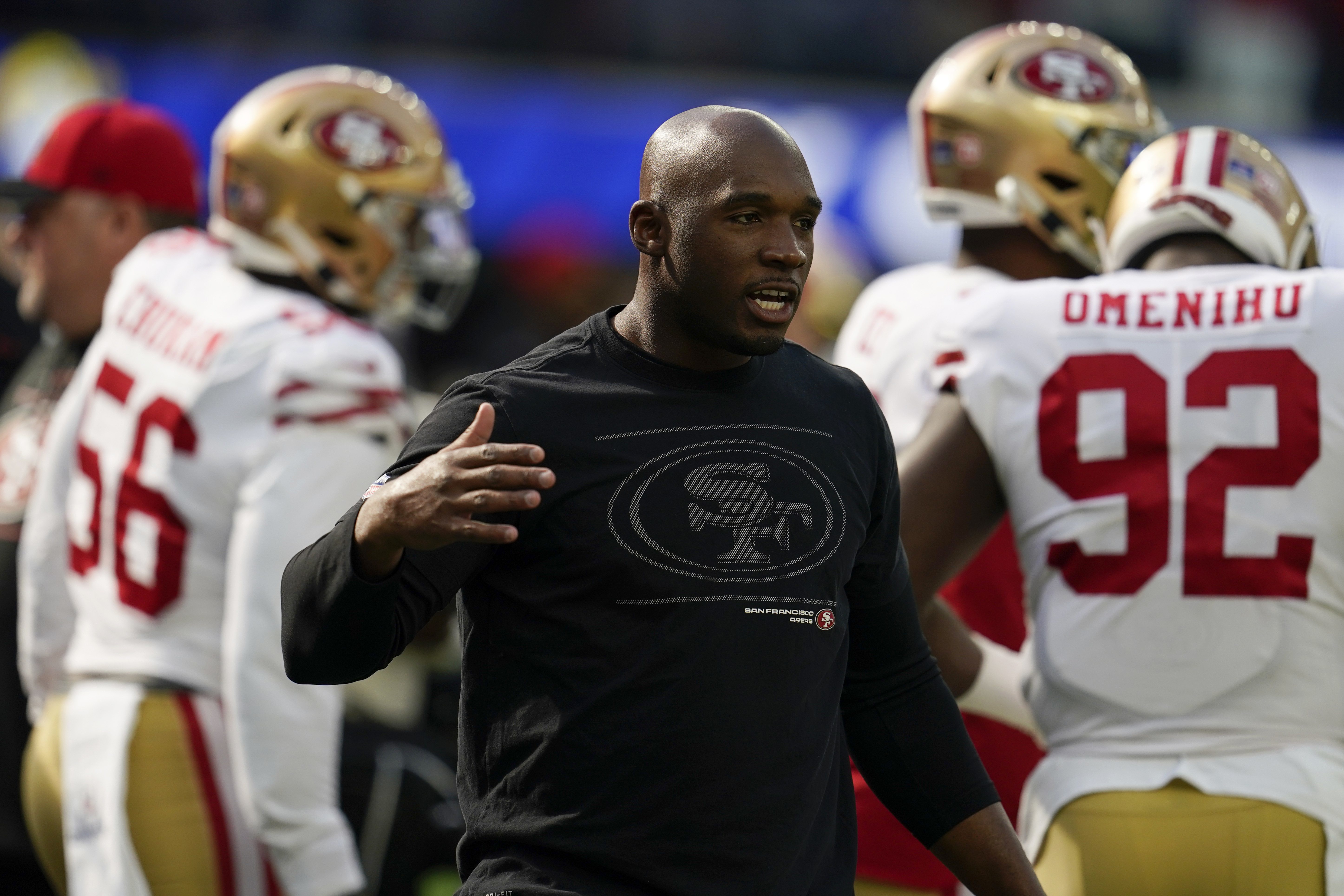 Deebo Samuel apologizes to cameraman for TD celebration