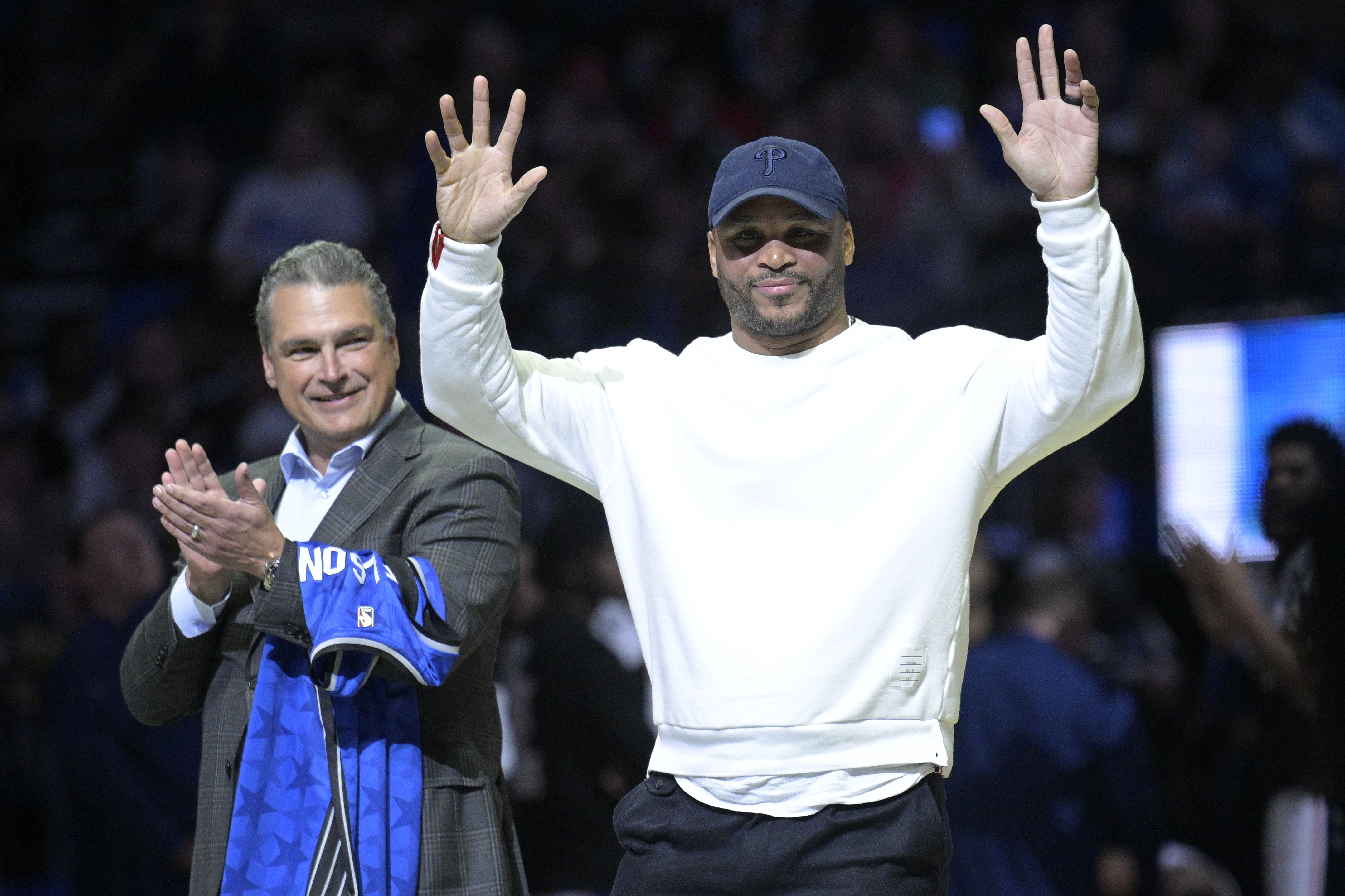 Jameer Nelson plays a major role in the Delaware Blue Coats' front