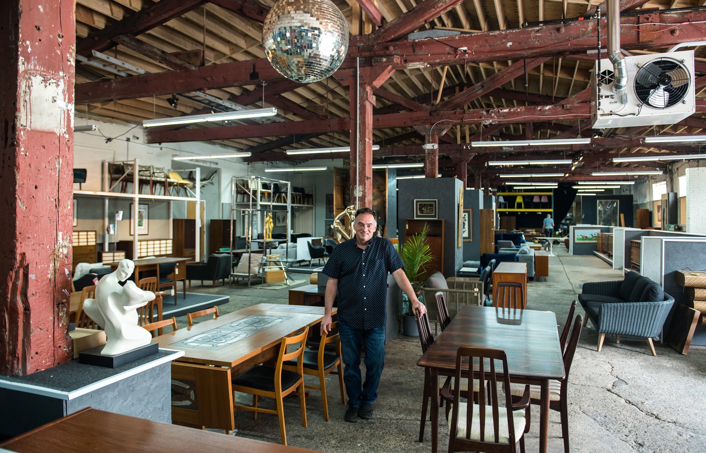 Mid-Century Furniture Warehouse in Port Richmond is closing