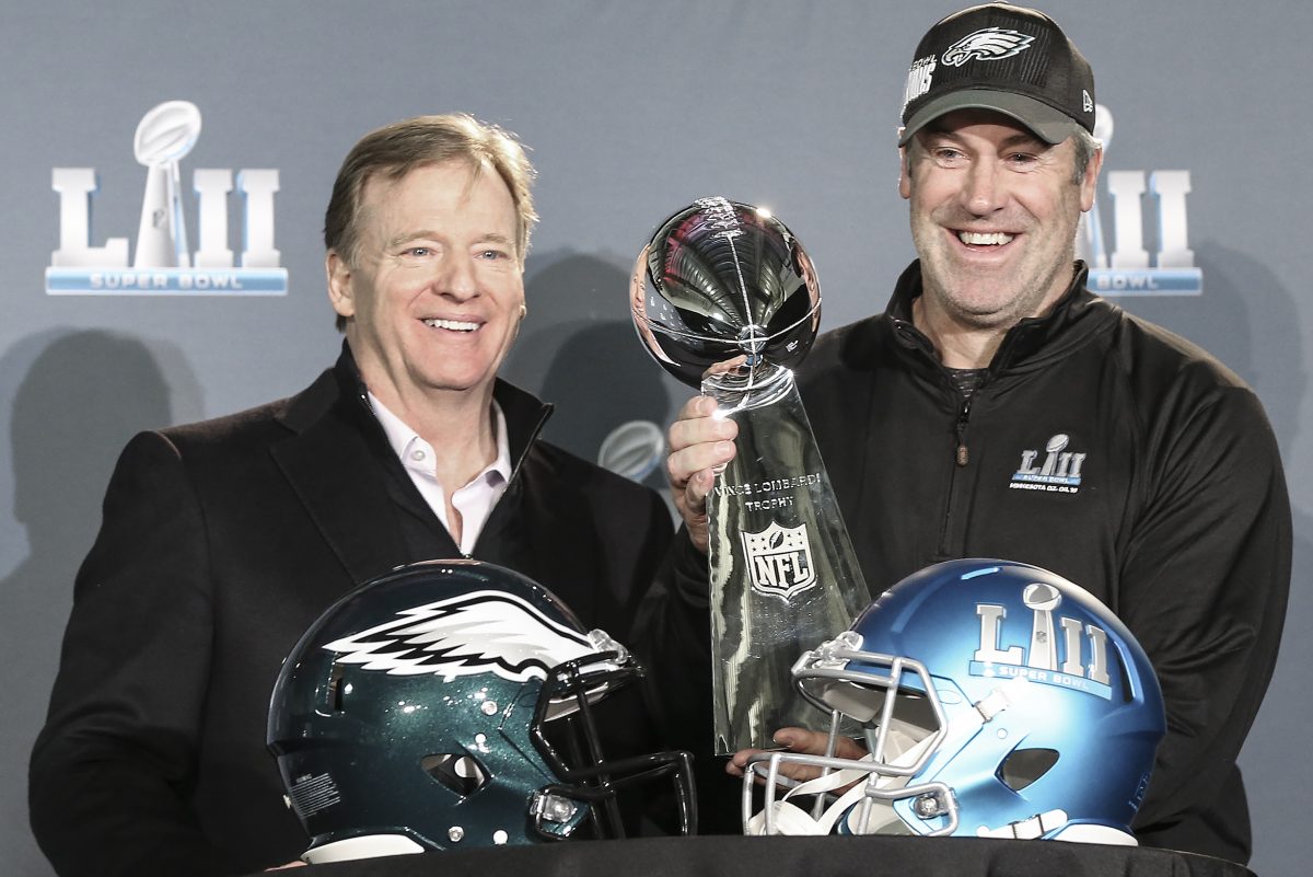 Philadelphia Eagles coach Doug Pederson hasn't been reassured over