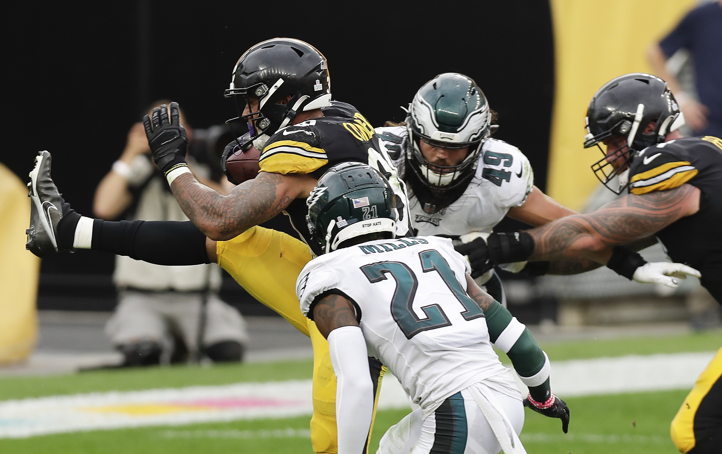 Philadelphia Eagles lose to the Pittsburgh Steelers 38-29 — NFL, Week 5