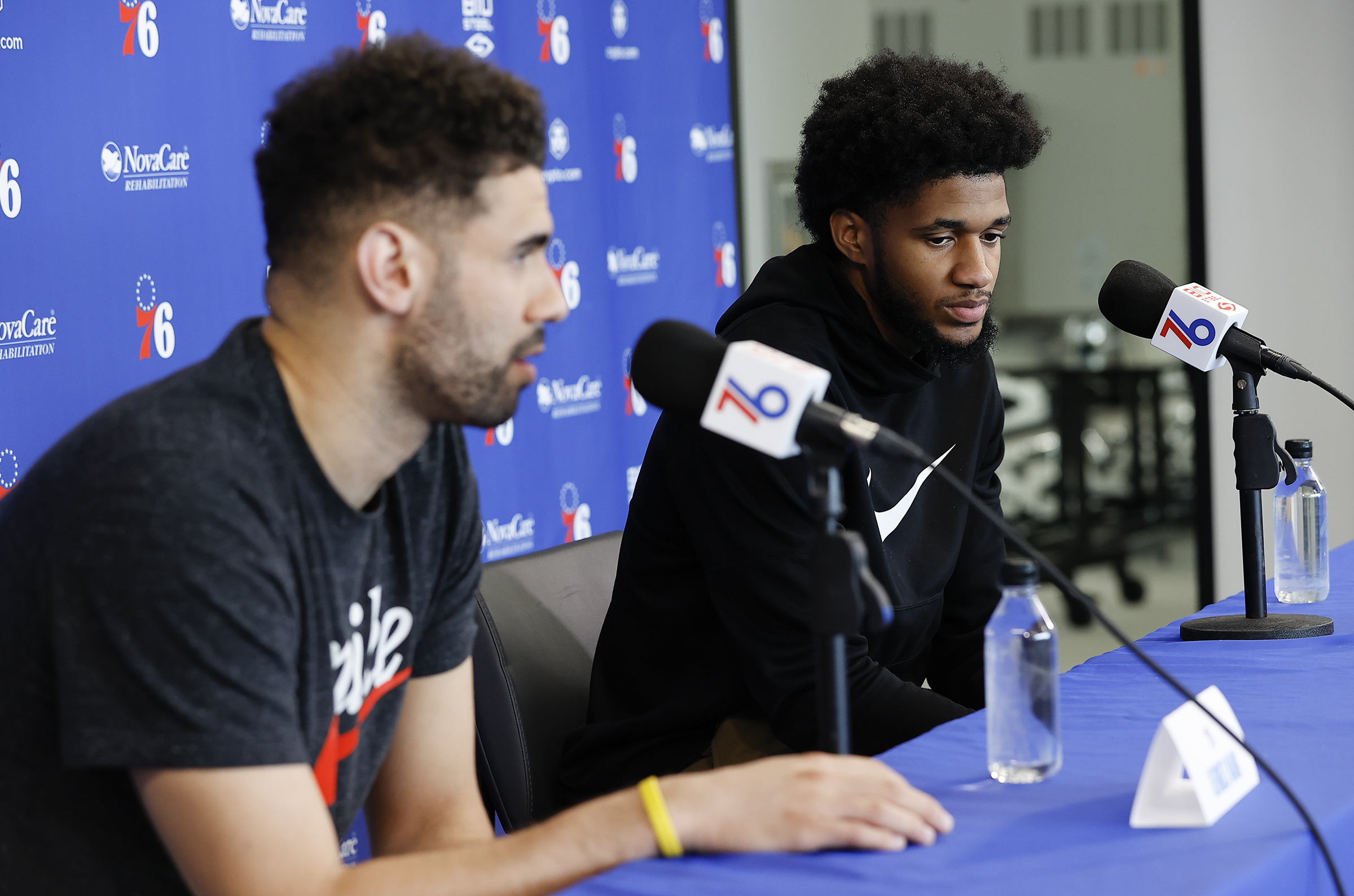 Matisse Thybulle's vaccine decision, Georges Niang's knee problem, and more  from Sixers exit interviews