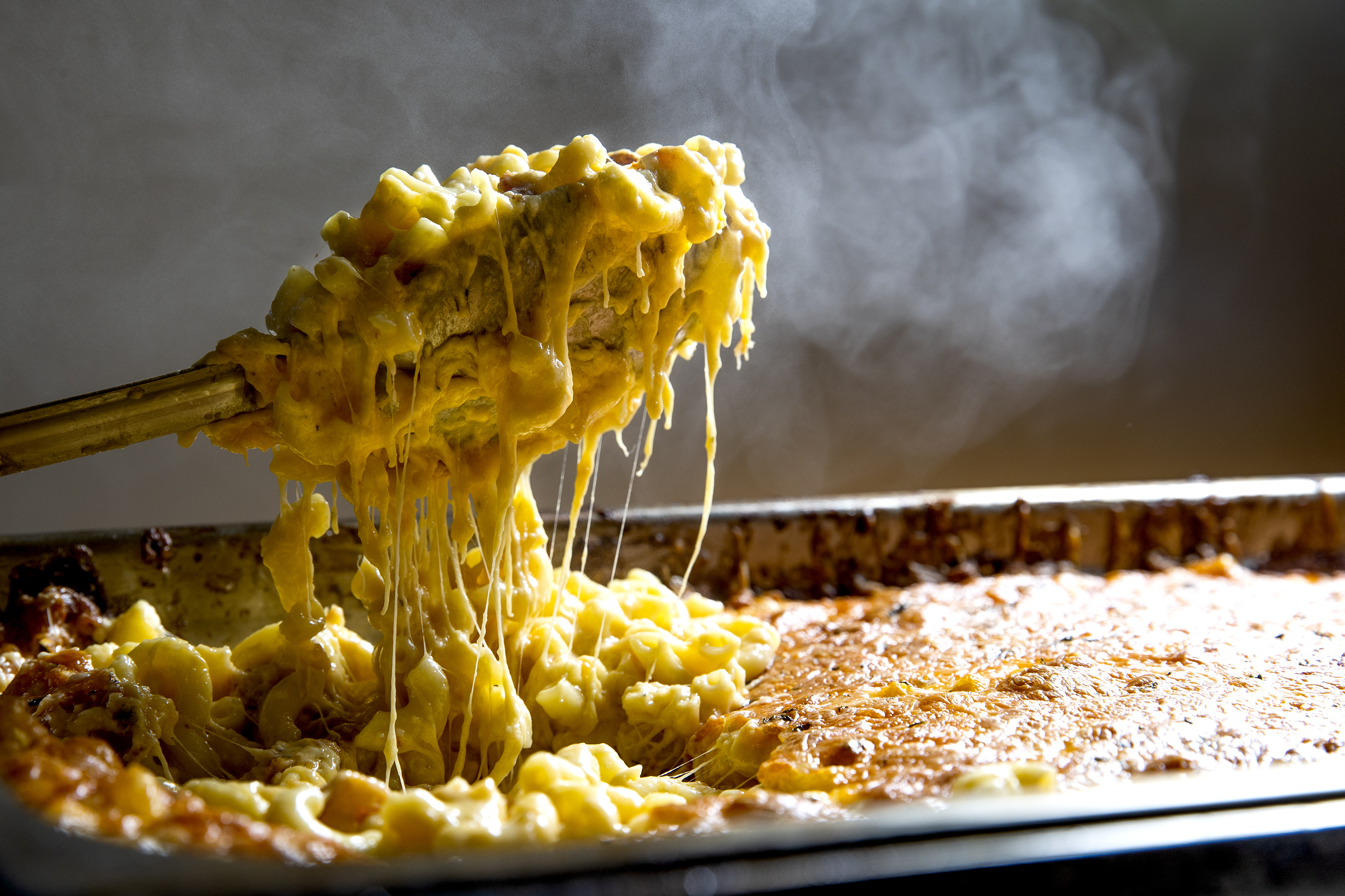 The macaroni and cheese, one of the side dishes, at Kingston 11 on Oct. 26, 2021.