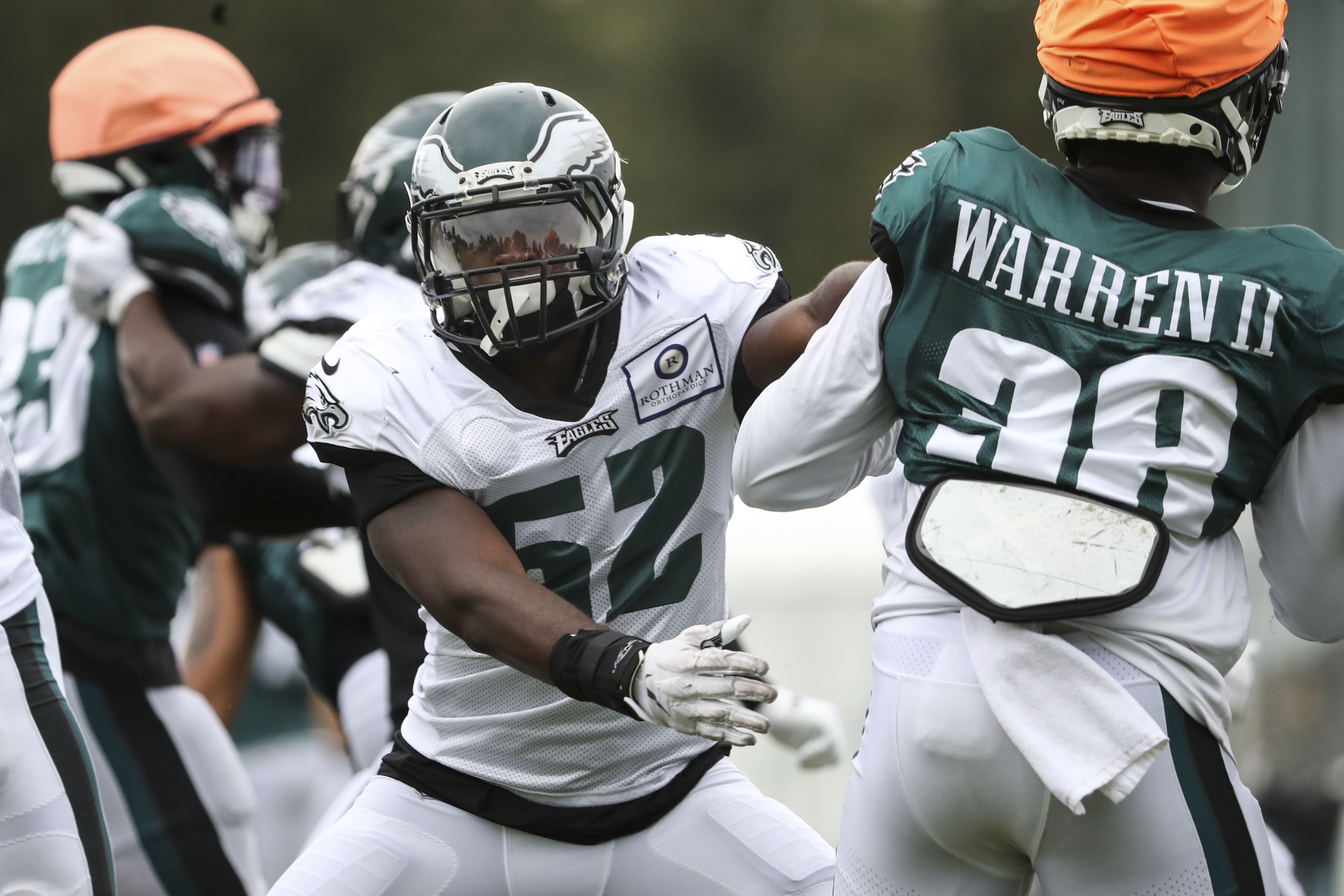 Philadelphia Eagles' Davion Taylor hoping to put disappointing rookie NFL  season behind him