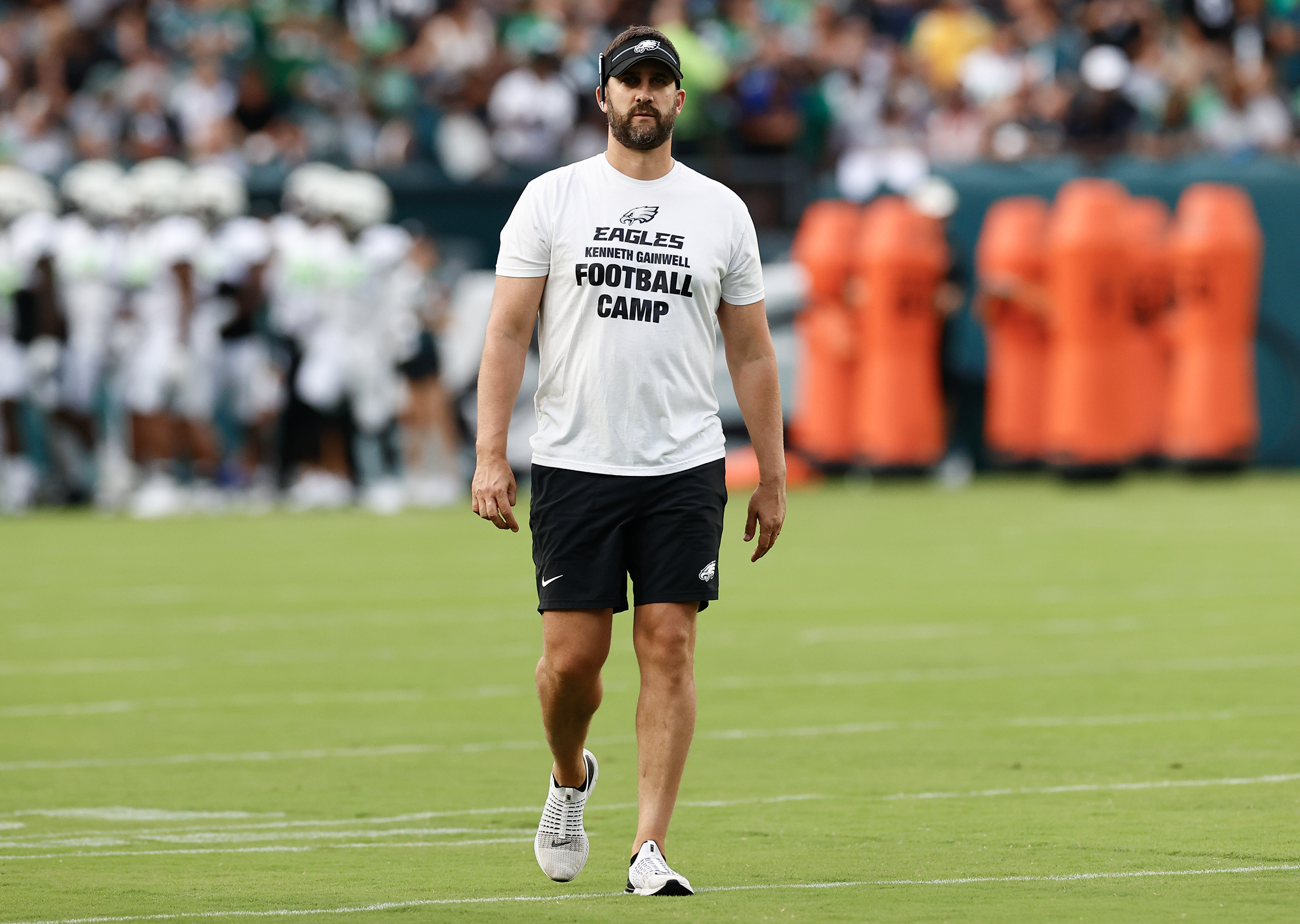 It's a chess game' as Brandon Graham and Lane Johnson duel and improve in  Eagles camp