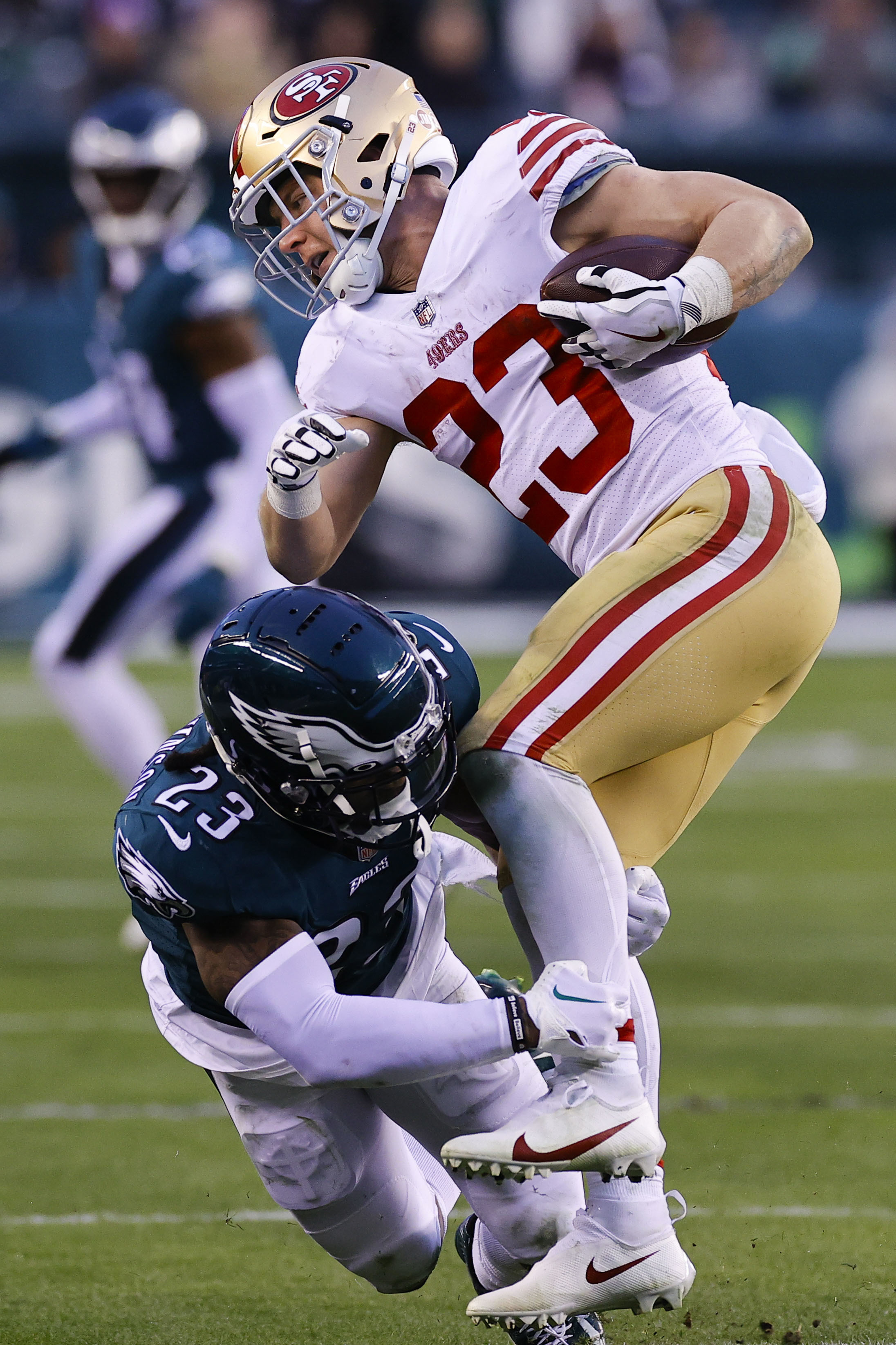 The one-hander!' DeVonta Smith's iconic fourth-down catch sparks the Eagles  into the Super Bowl