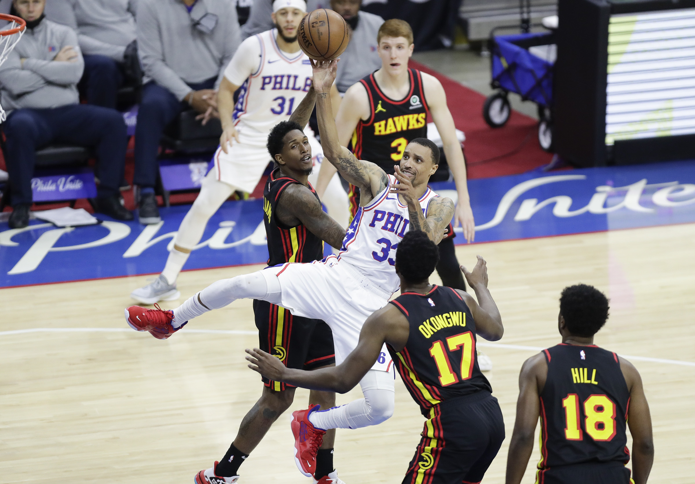 The Sporting News on X: Ben Simmons attempted 3 total shots in the 4th  quarter in the entire 7-game series vs. the Hawks.   / X