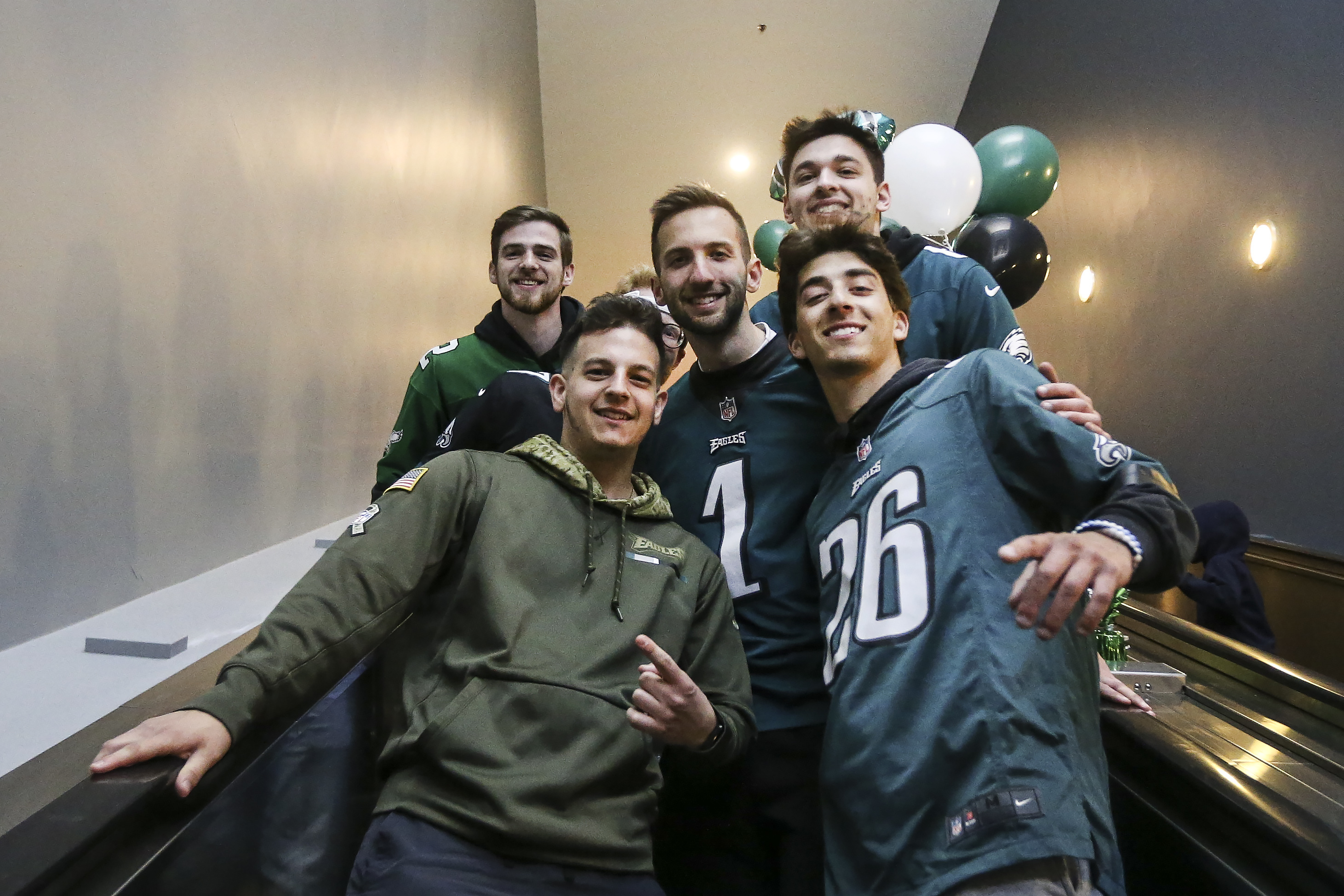 Georgia defensive tackle Jordan Davis holds a jersey after being chosen by  the Philadelphia Eagles with the 13th pick of the NFL football draft  Thursday, April 28, 2022, in Las Vegas. (AP