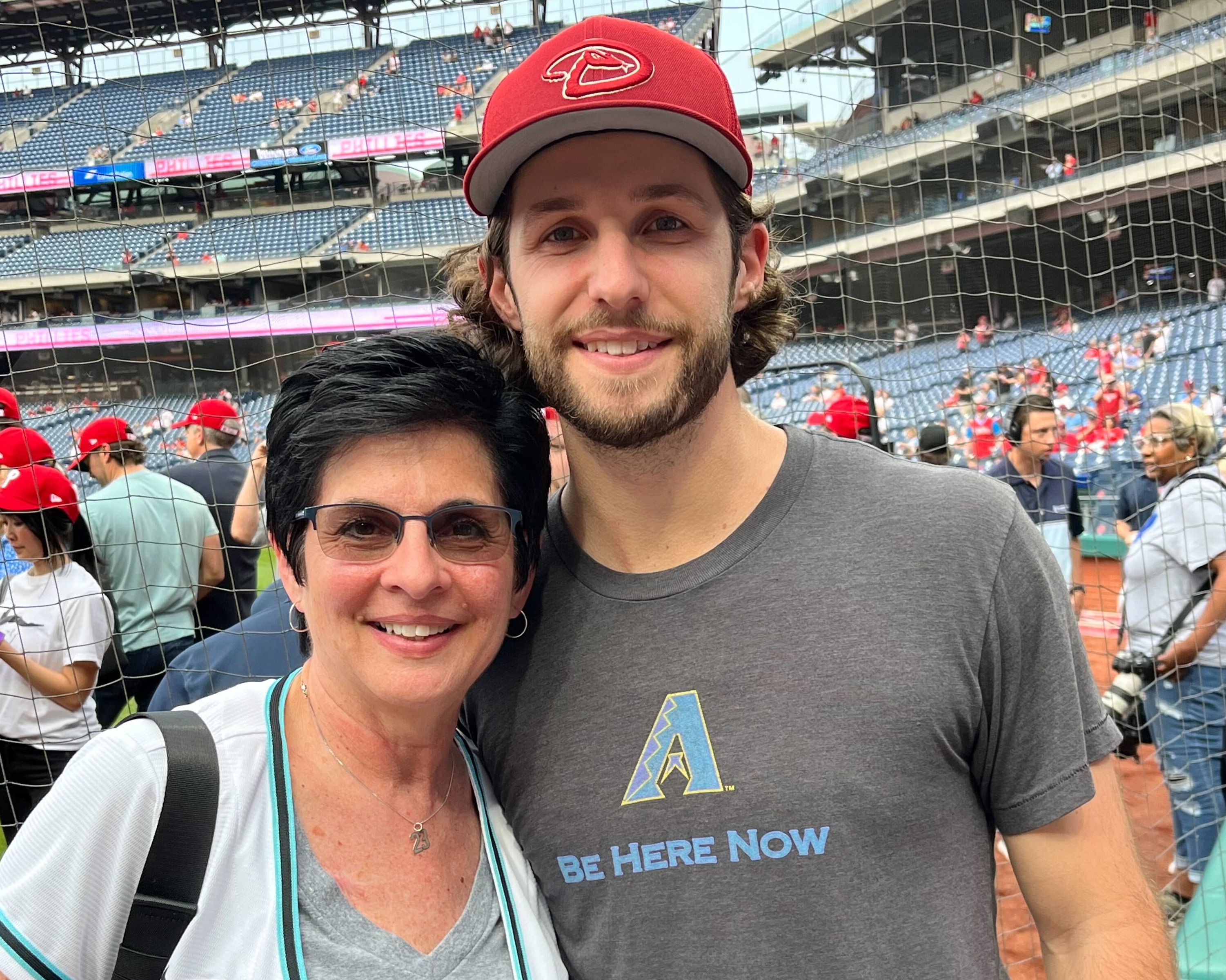 Stacey Gallen, a Philly native, will watch her son Zac face the Phillies in  the NLCS