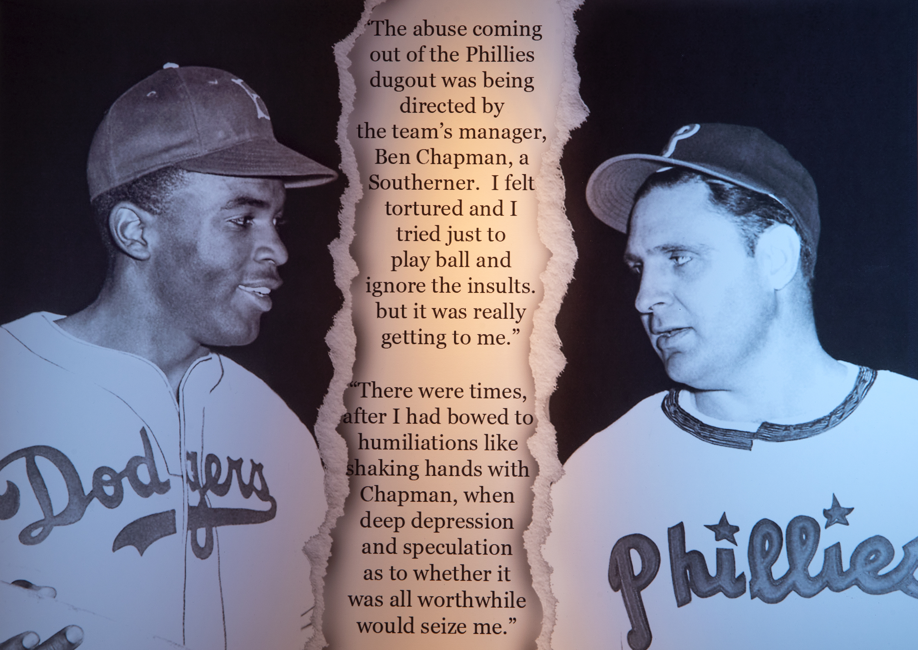 jackie robinson and phillies manager