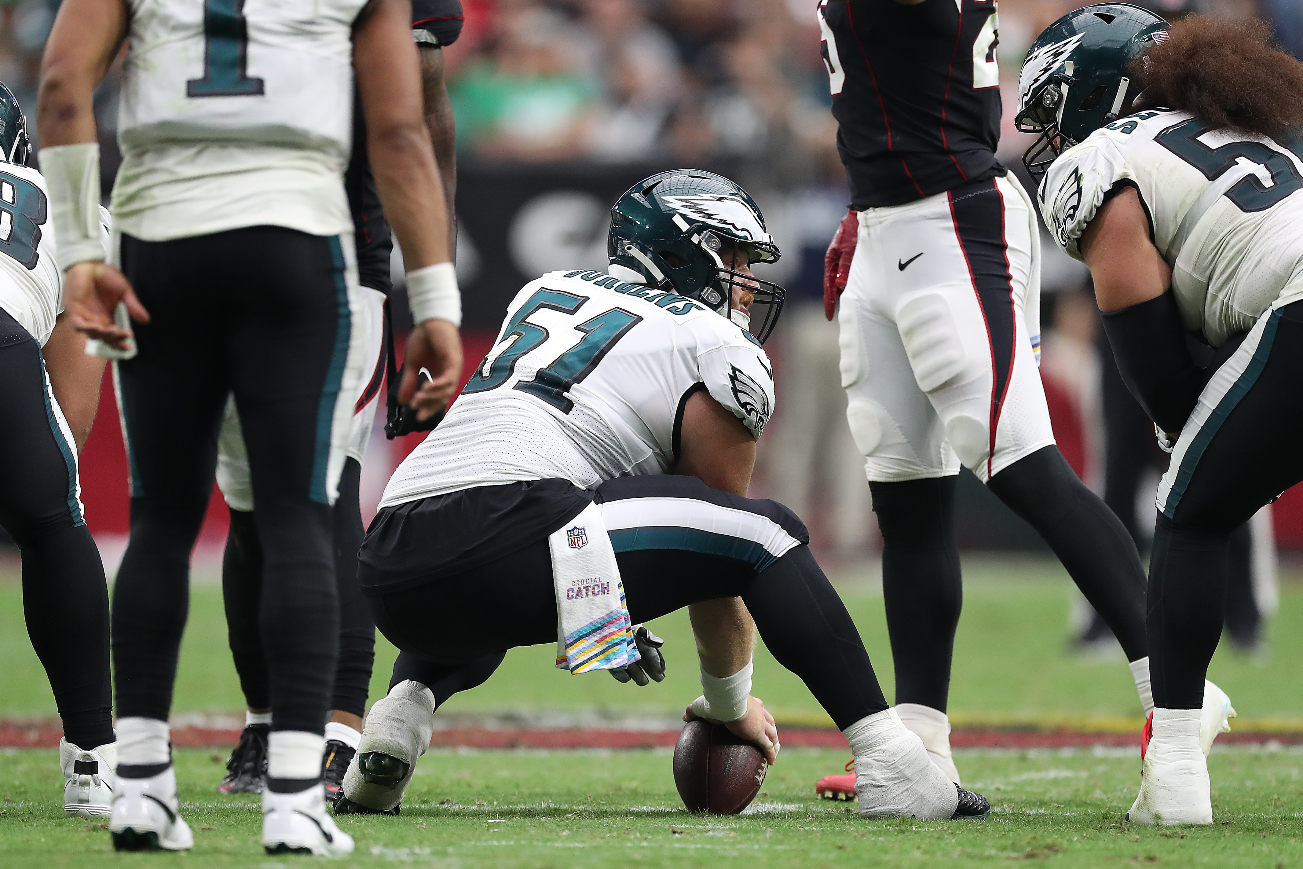 What was going through Eagles' Cameron Dicker's mind before hitting the  game-winning field goal? 