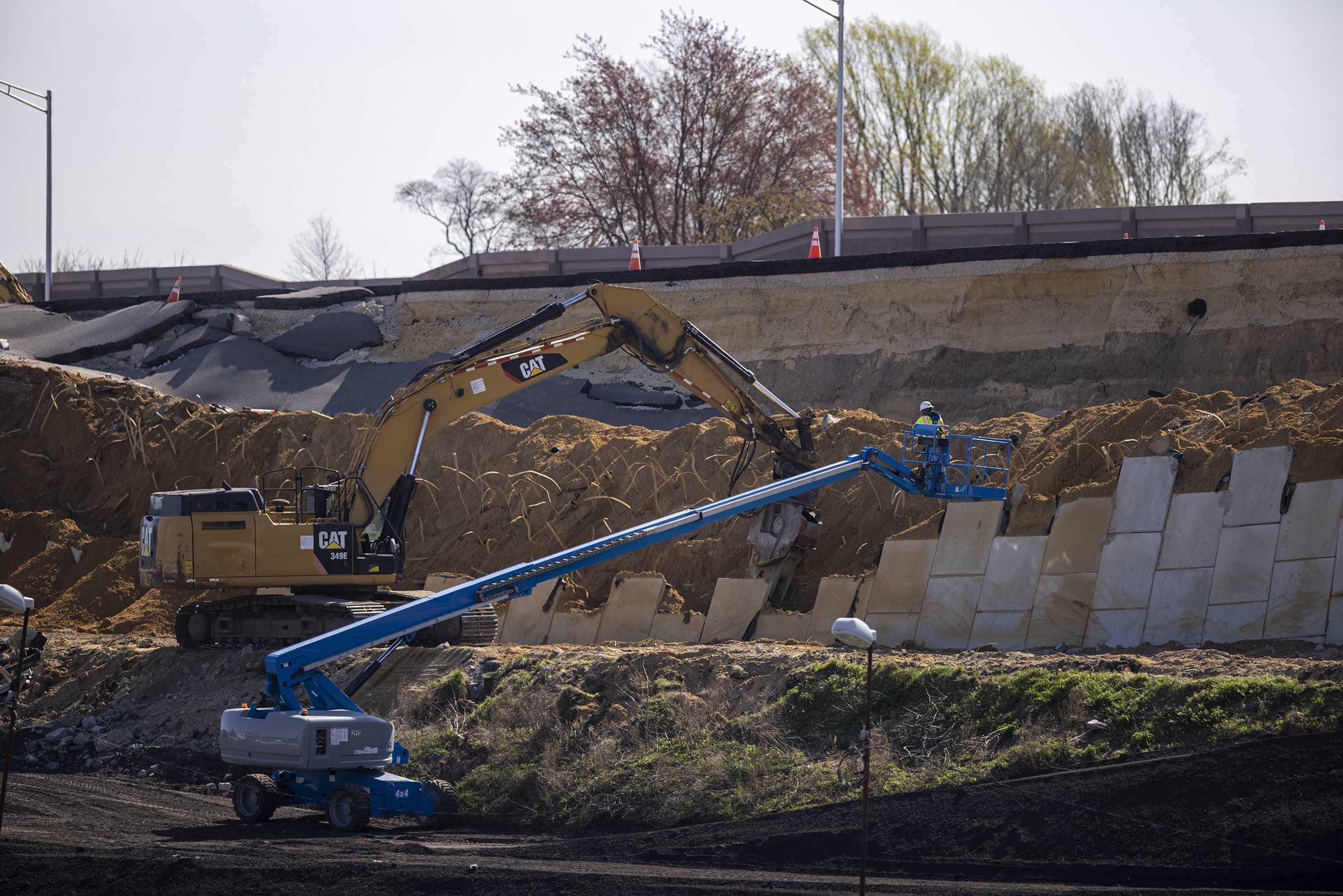 South Jersey Traffic Fix Could Be Delayed Further After Retaining Wall Collapse On I 295 I 76 Route 42 Project