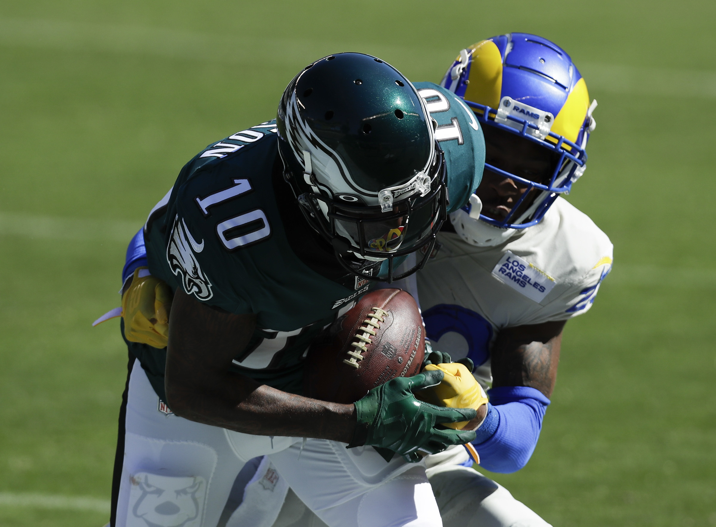 Eagles' Alshon Jeffery to miss Steelers game; DeSean Jackson's status  remains uncertain 