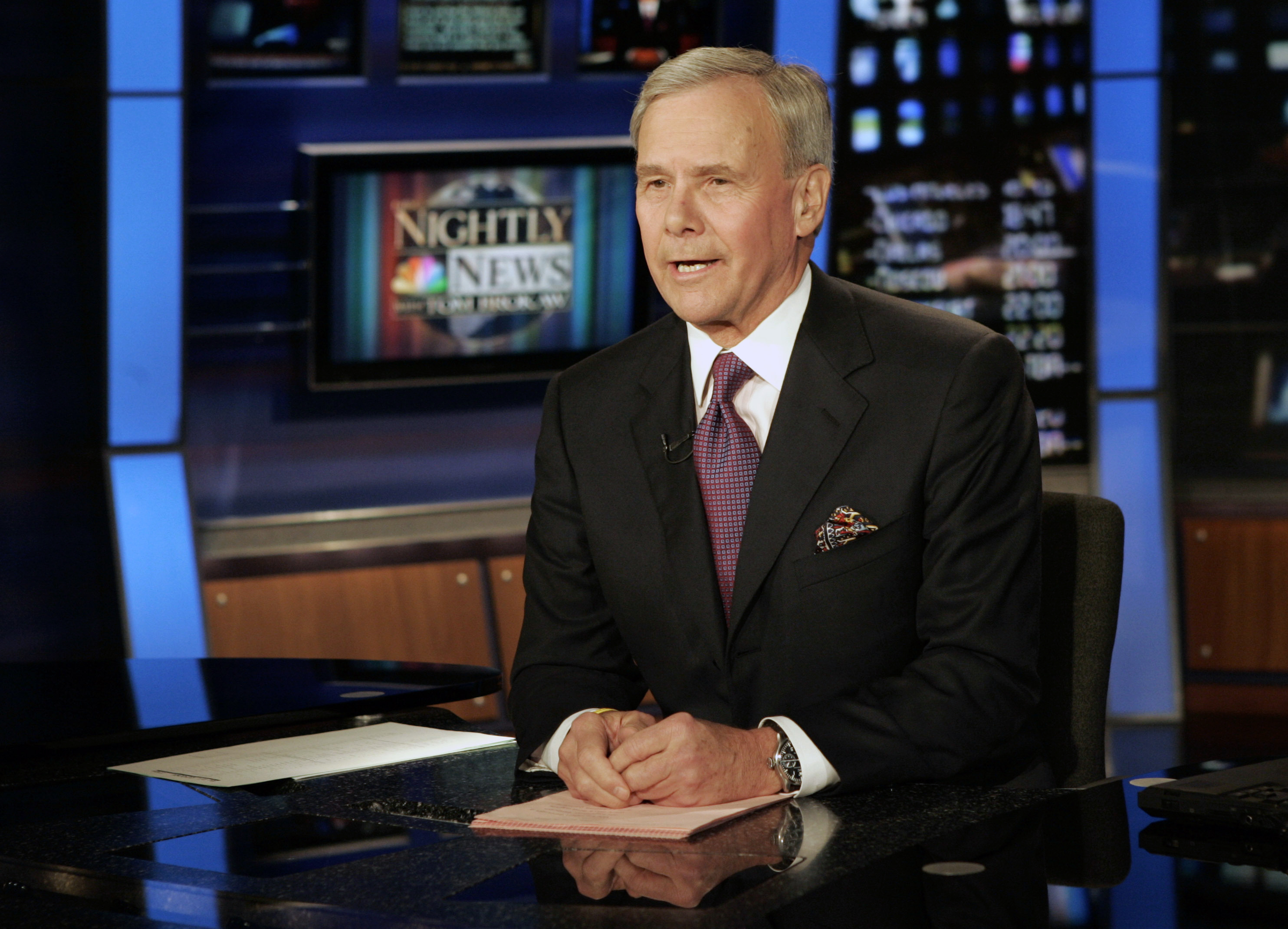 Tom Brokaw is retiring from NBC news after 55 years
