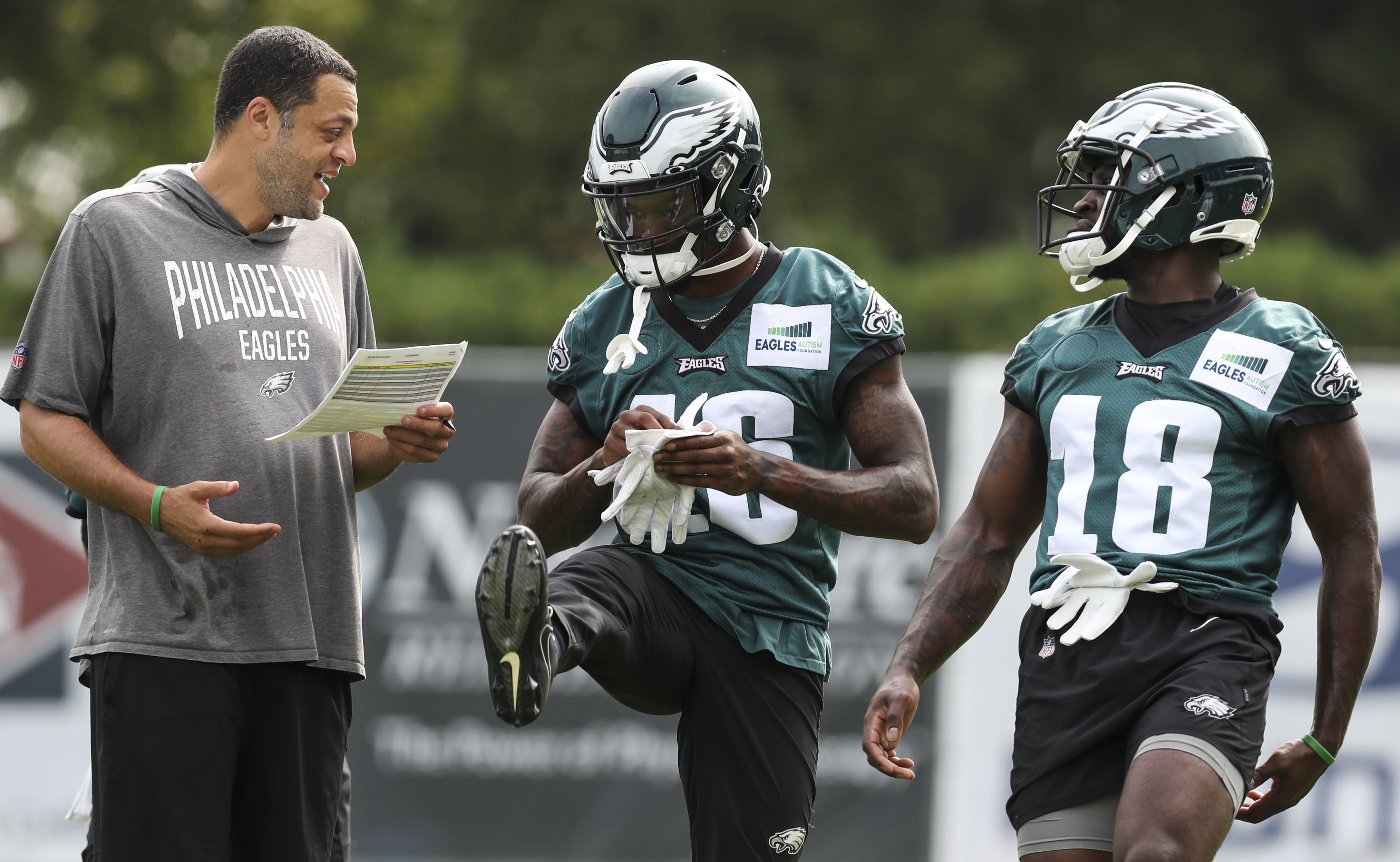 Eagles' Nick Sirianni discusses quarterback depth chart after Joe Flacco  trade