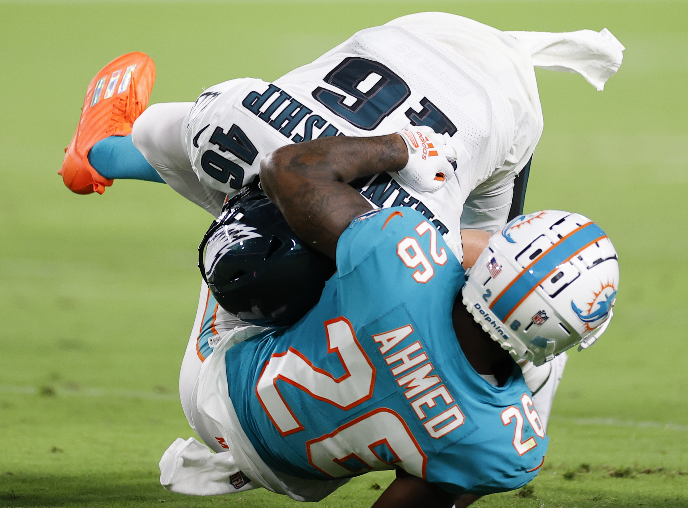 Philadelphia Eagles safety Reed Blankenship in action during an NFL  football game, Sunday, Dec. 4, 2022, in Philadelphia. (AP Photo/Matt Rourke  Stock Photo - Alamy