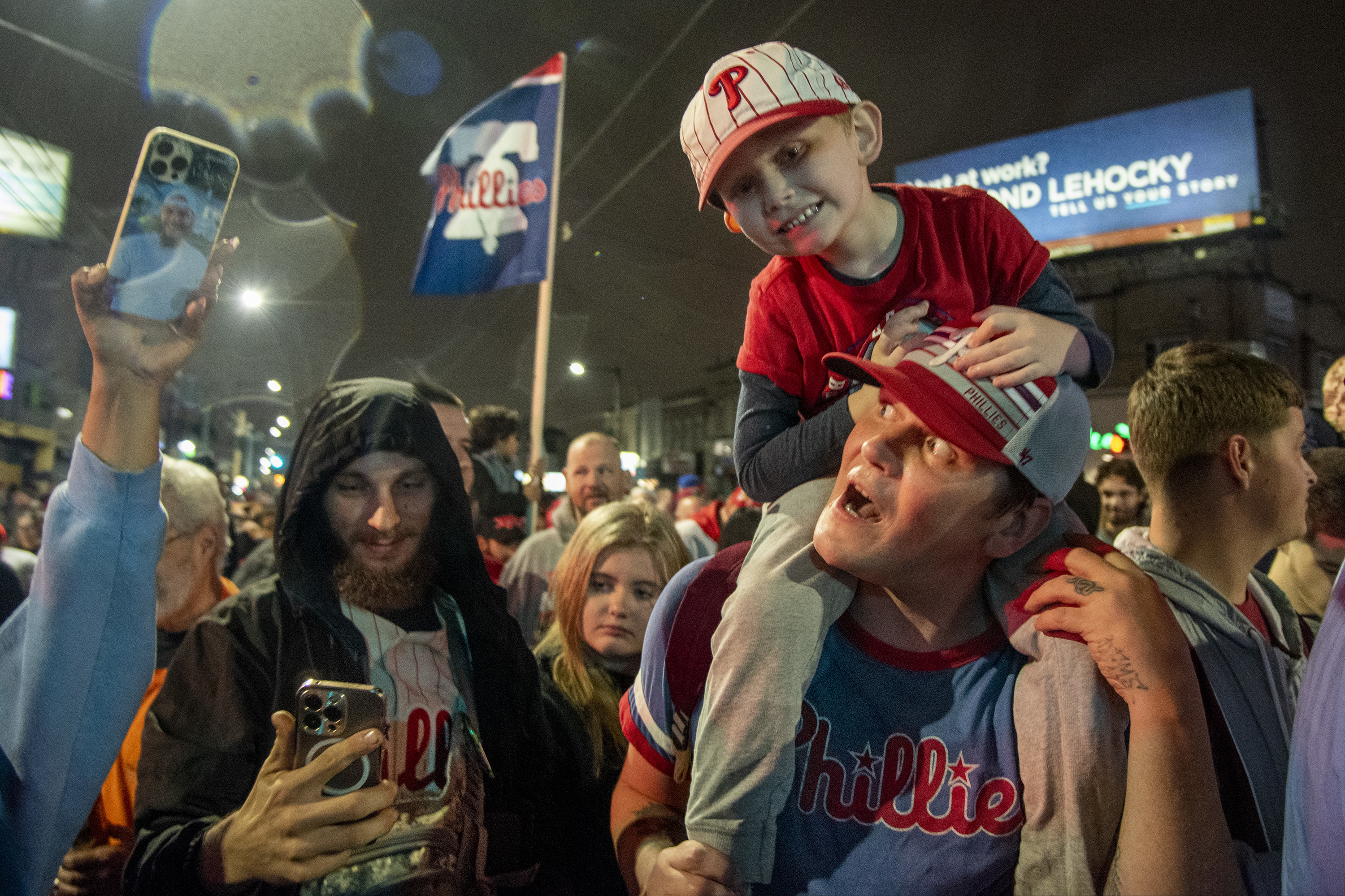Phillies fans break merchandise records following World Series clinch