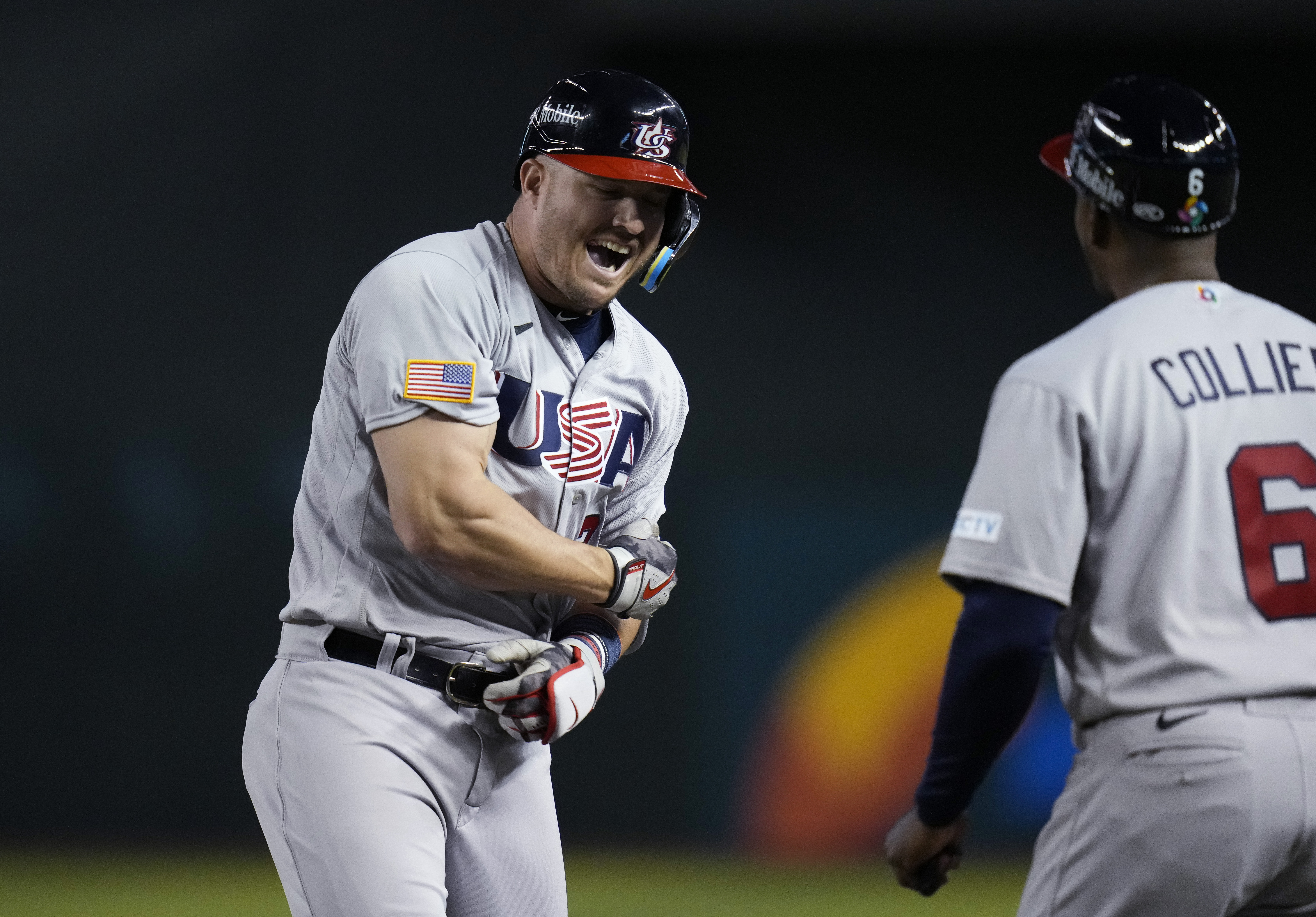 World Baseball Classic: Mike Trout leads the U.S. over Colombia