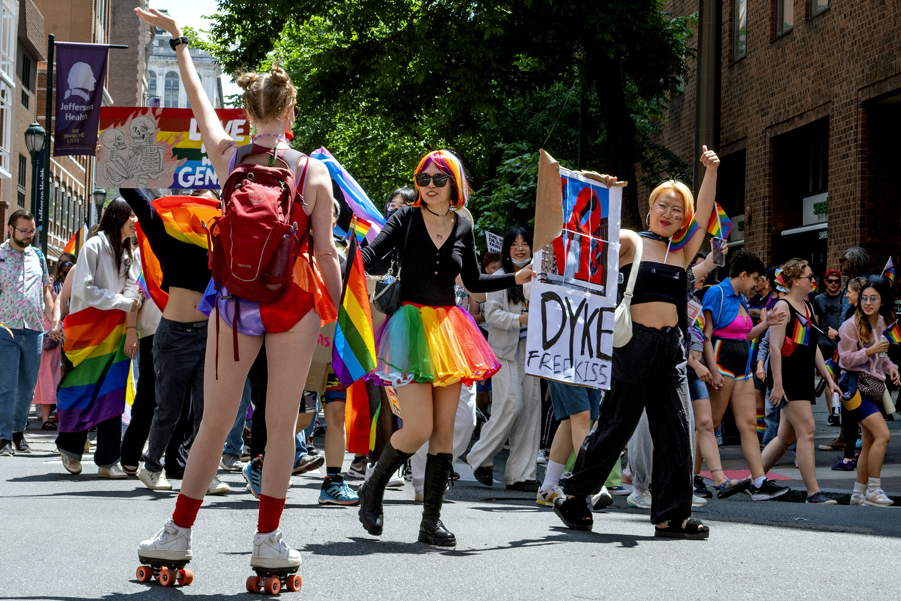 Philly's Pride March and Festival attracts thousands to mark Pride Month