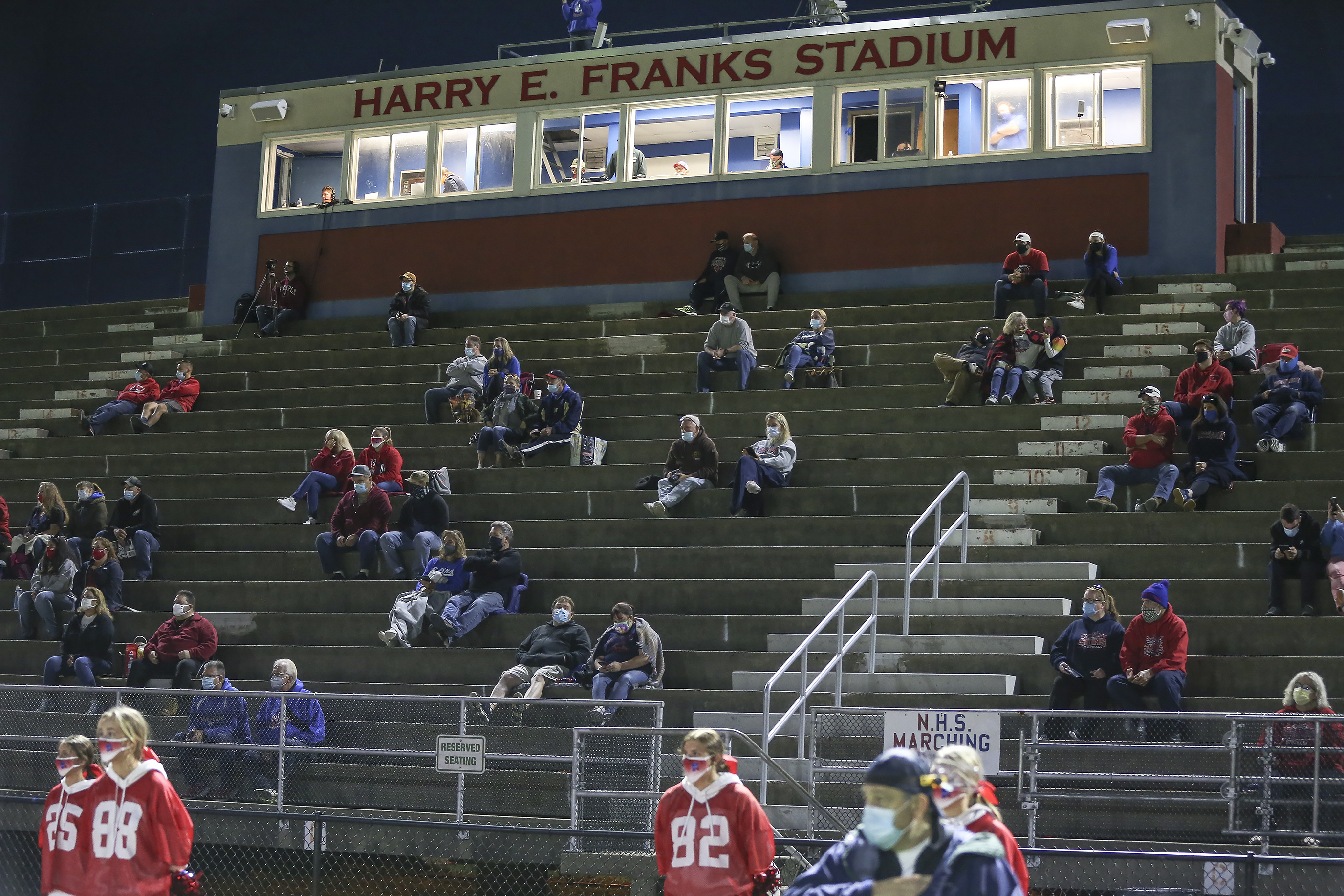 Nitschmann Middle School - A crisp fall evening, perfect for our Lions'  final season football game vs. East Hills tonight at BASD Stadium  #NitschmannNation